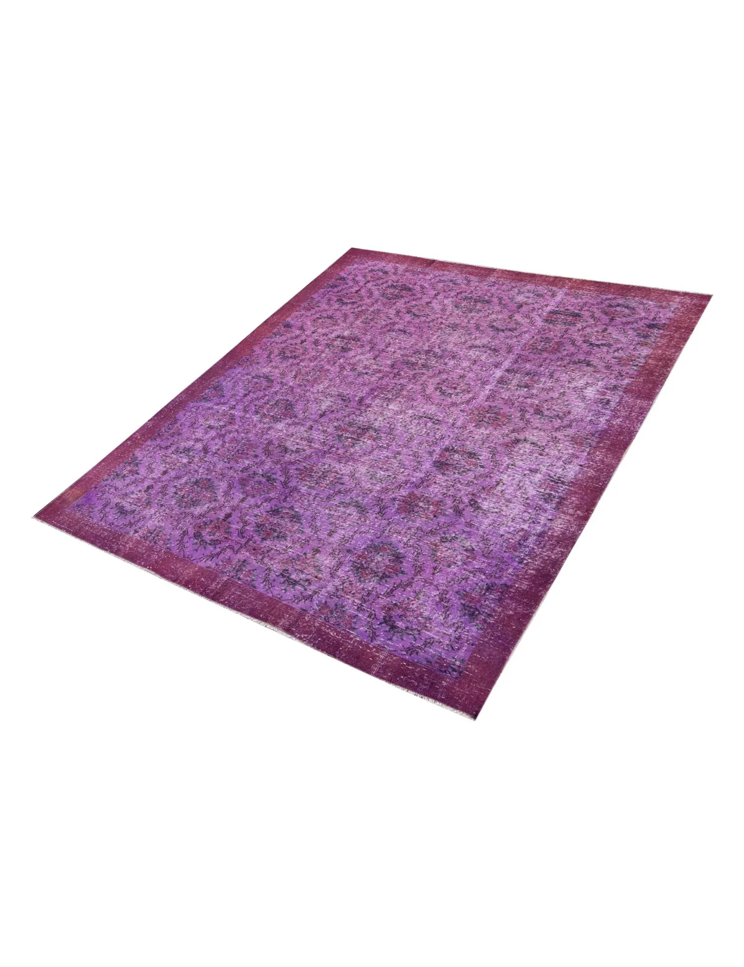 Alfombra vintage  púrpura  288 x 203 cm