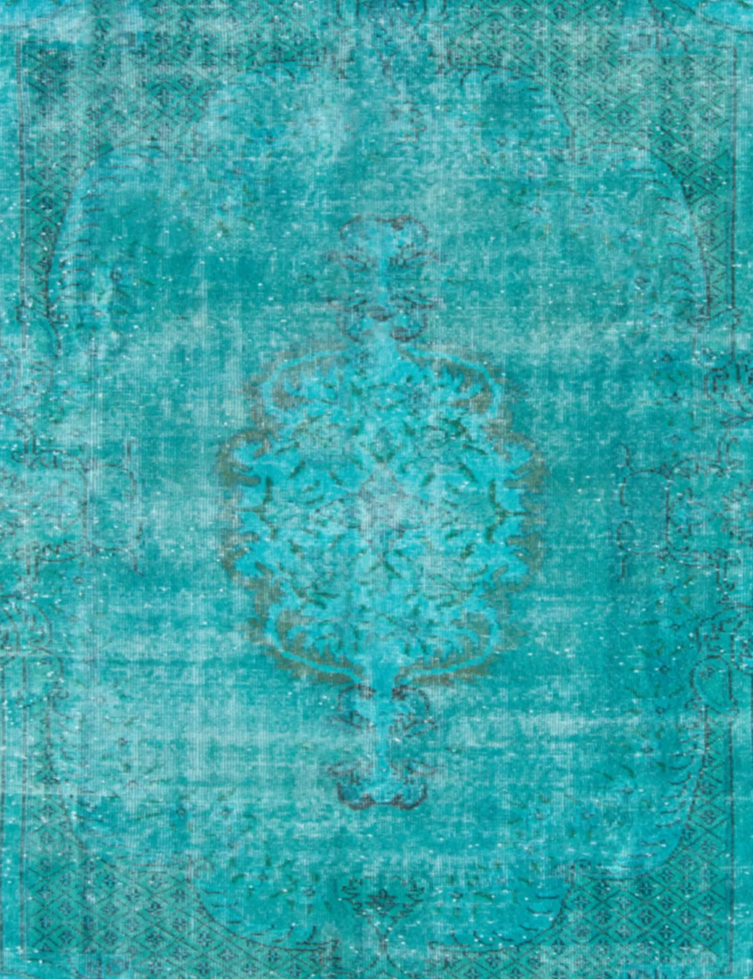 Vintage Carpet  turkoise   275 x 173 cm