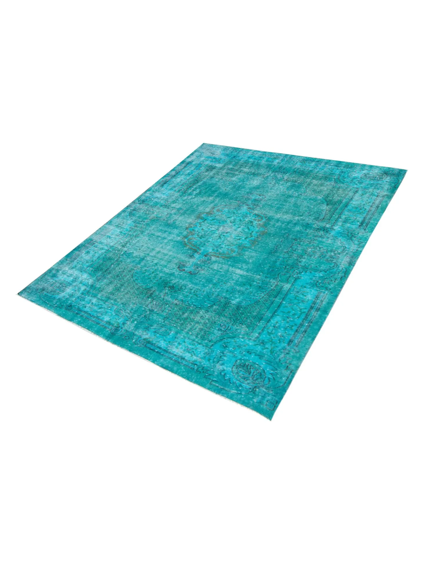 Vintage Carpet  turkoise   275 x 173 cm