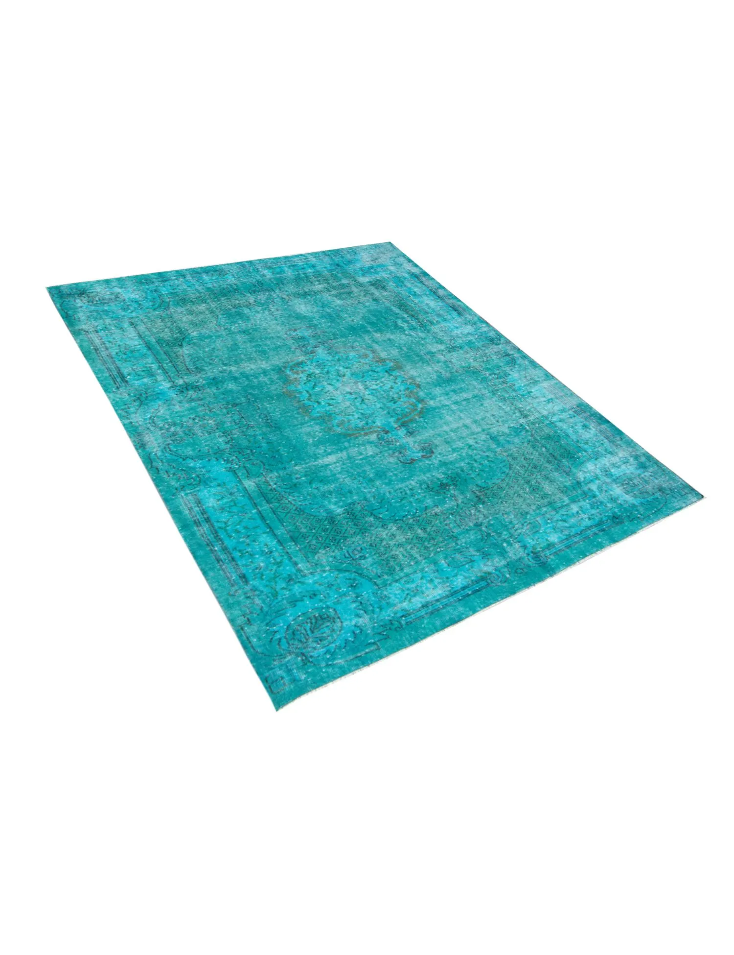 Vintage Carpet  turkoise   275 x 173 cm