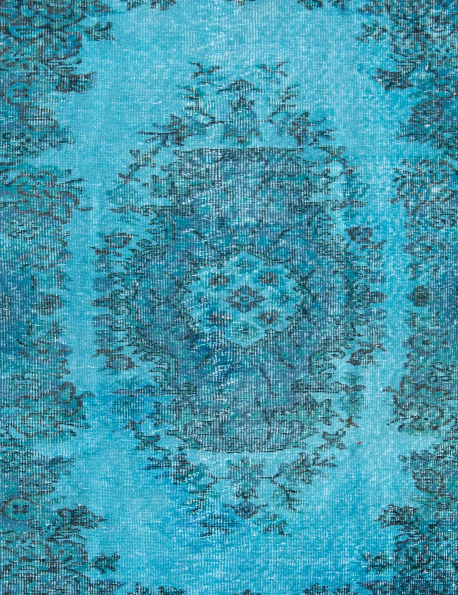 Vintage Carpet  blue  220 x 115 cm