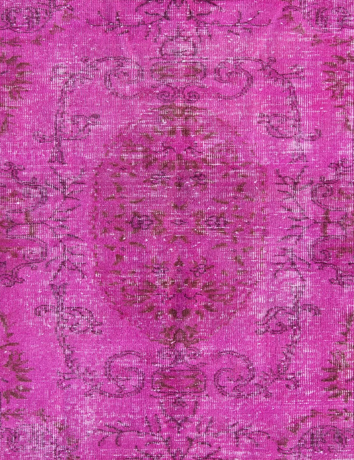 Vintagetæppe  rose  181 x 111 cm