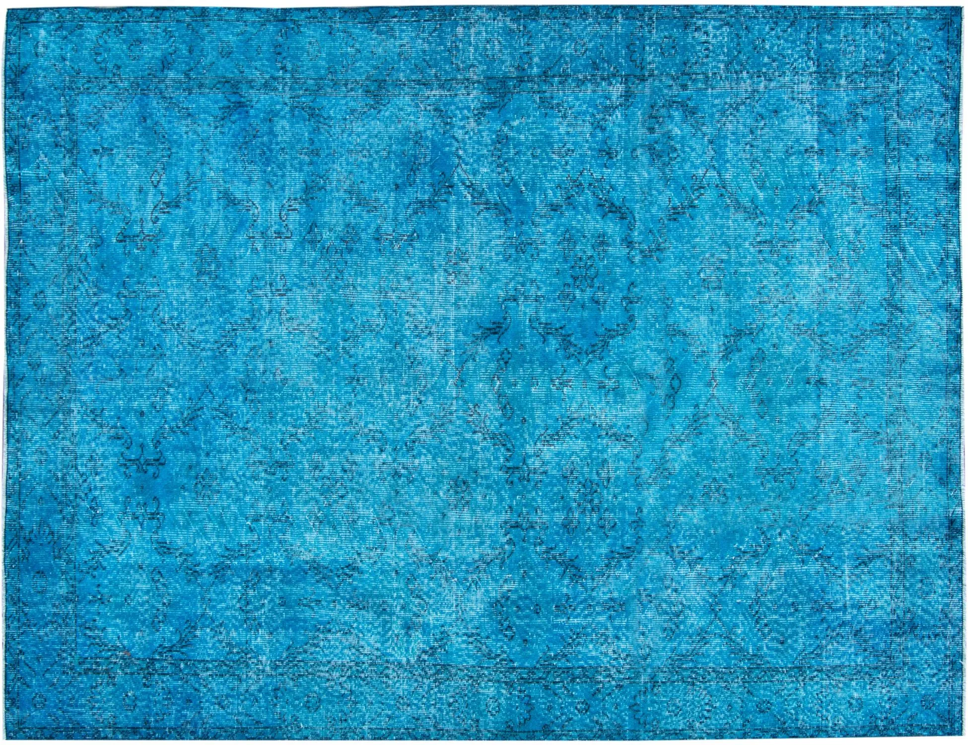 Vintage Carpet  blue  281 x 167 cm