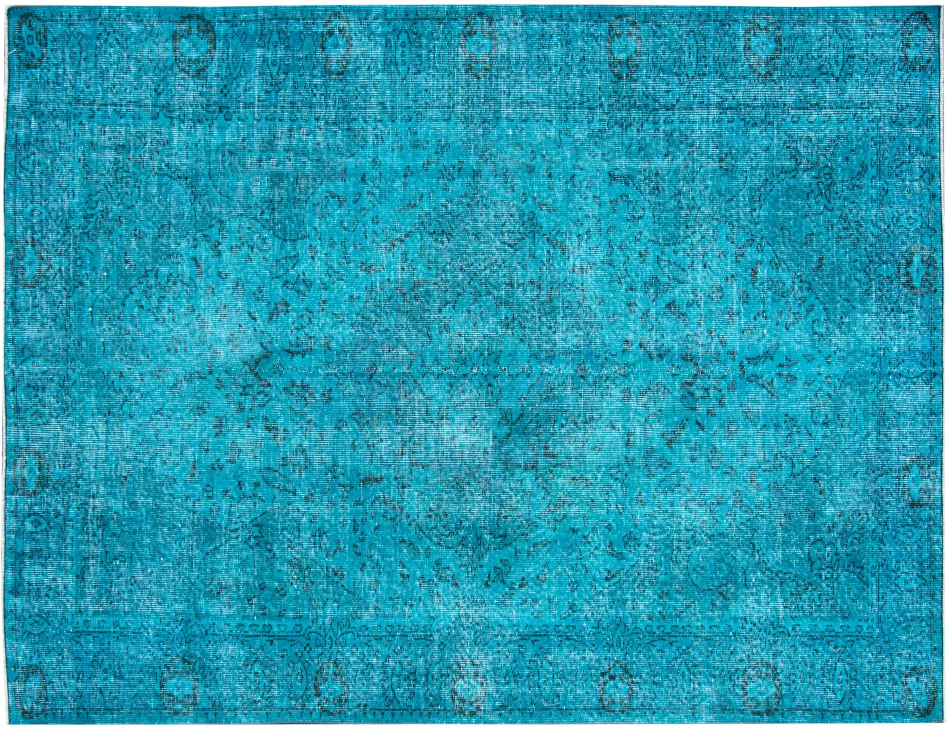 Vintage Carpet  turkoise   275 x 161 cm