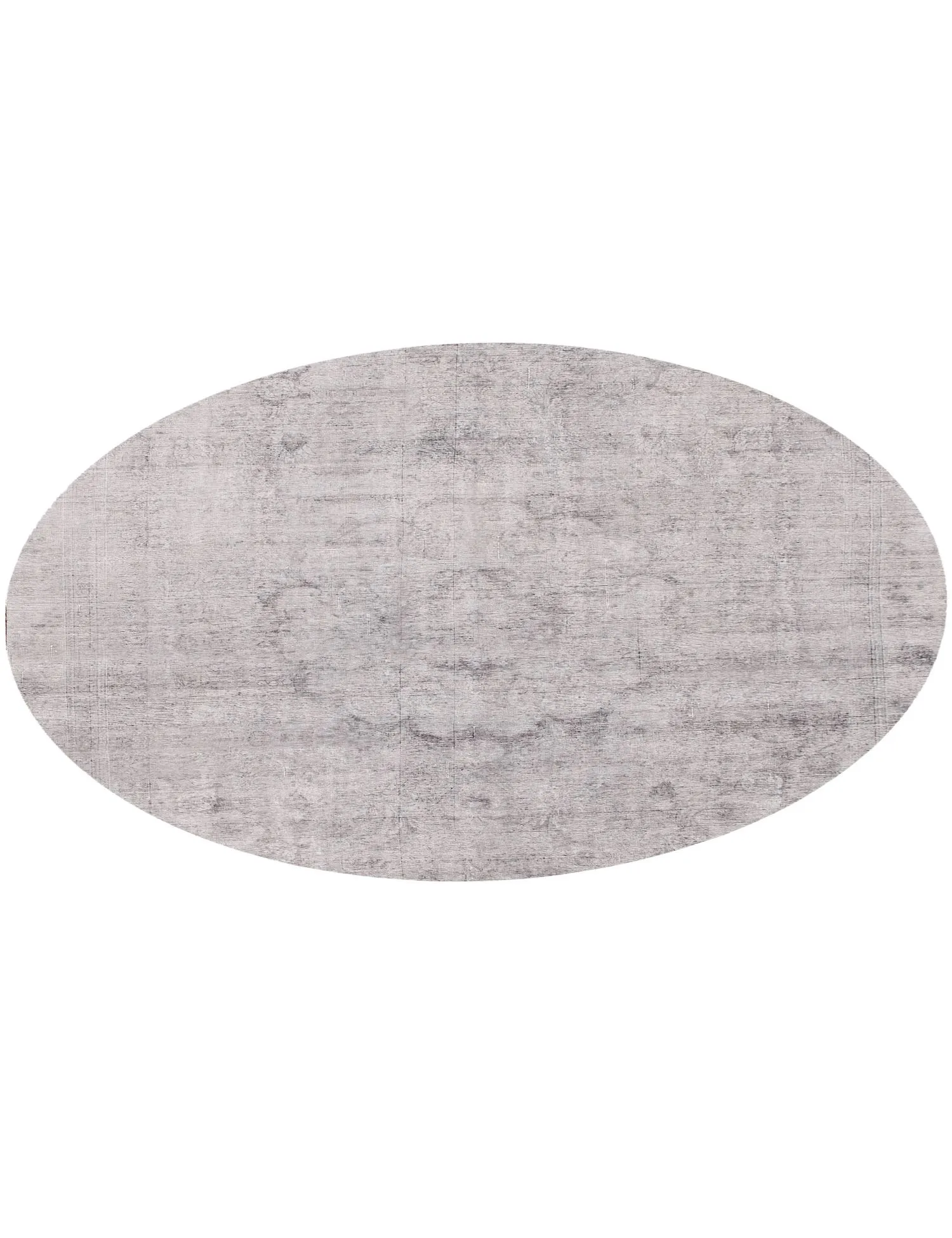 Round  Vintage Carpet  grey  284 x 284 cm