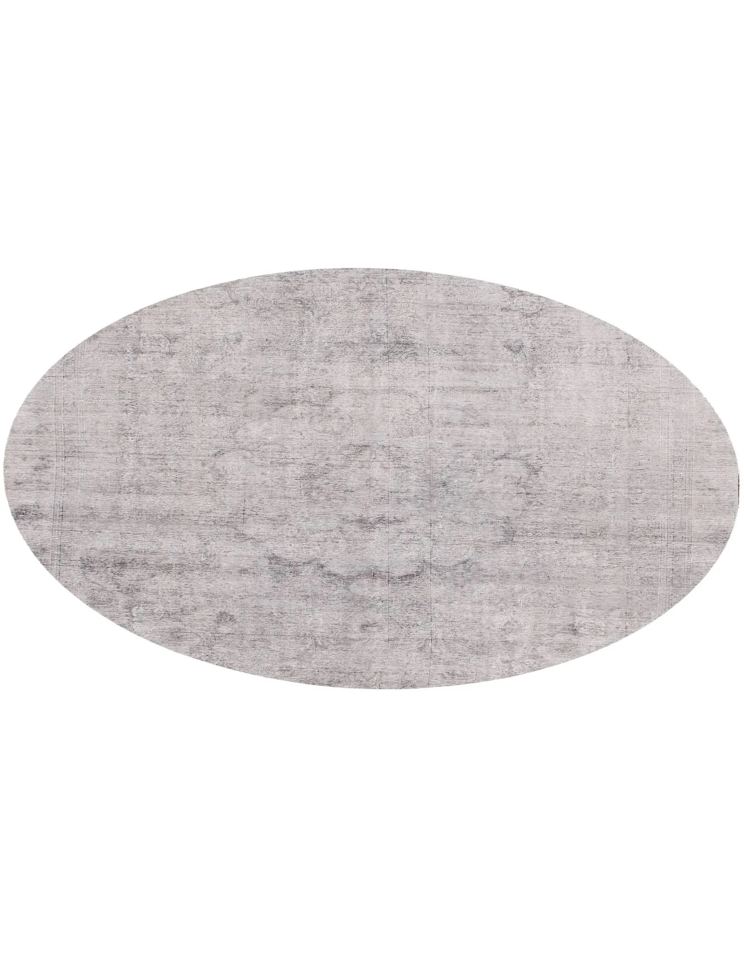 Round  Vintage Carpet  grey  284 x 284 cm