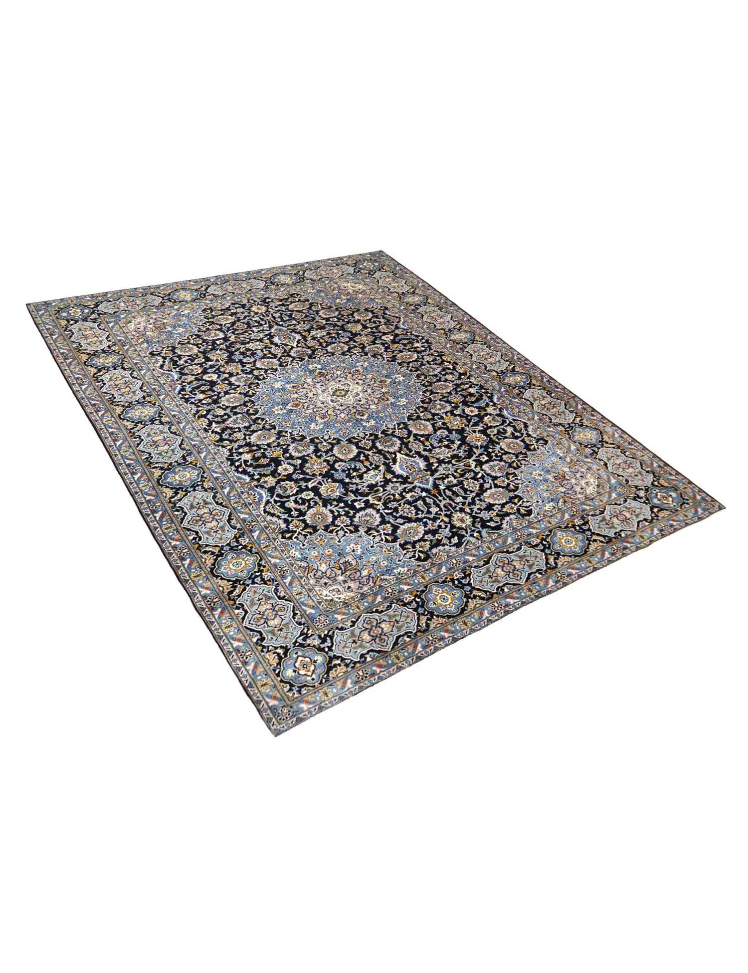 Kashan  blue  429 x 306 cm