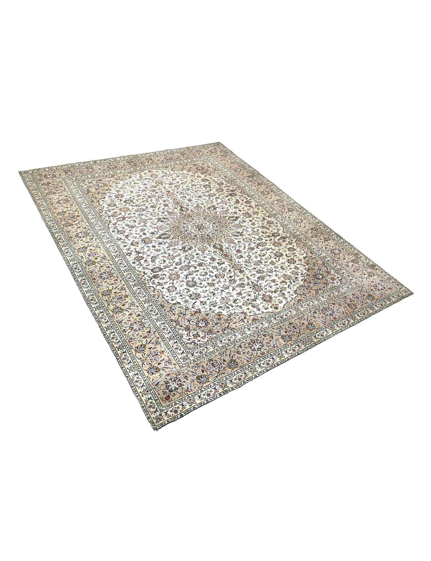 Kashan Patina  beige  390 x 287 cm