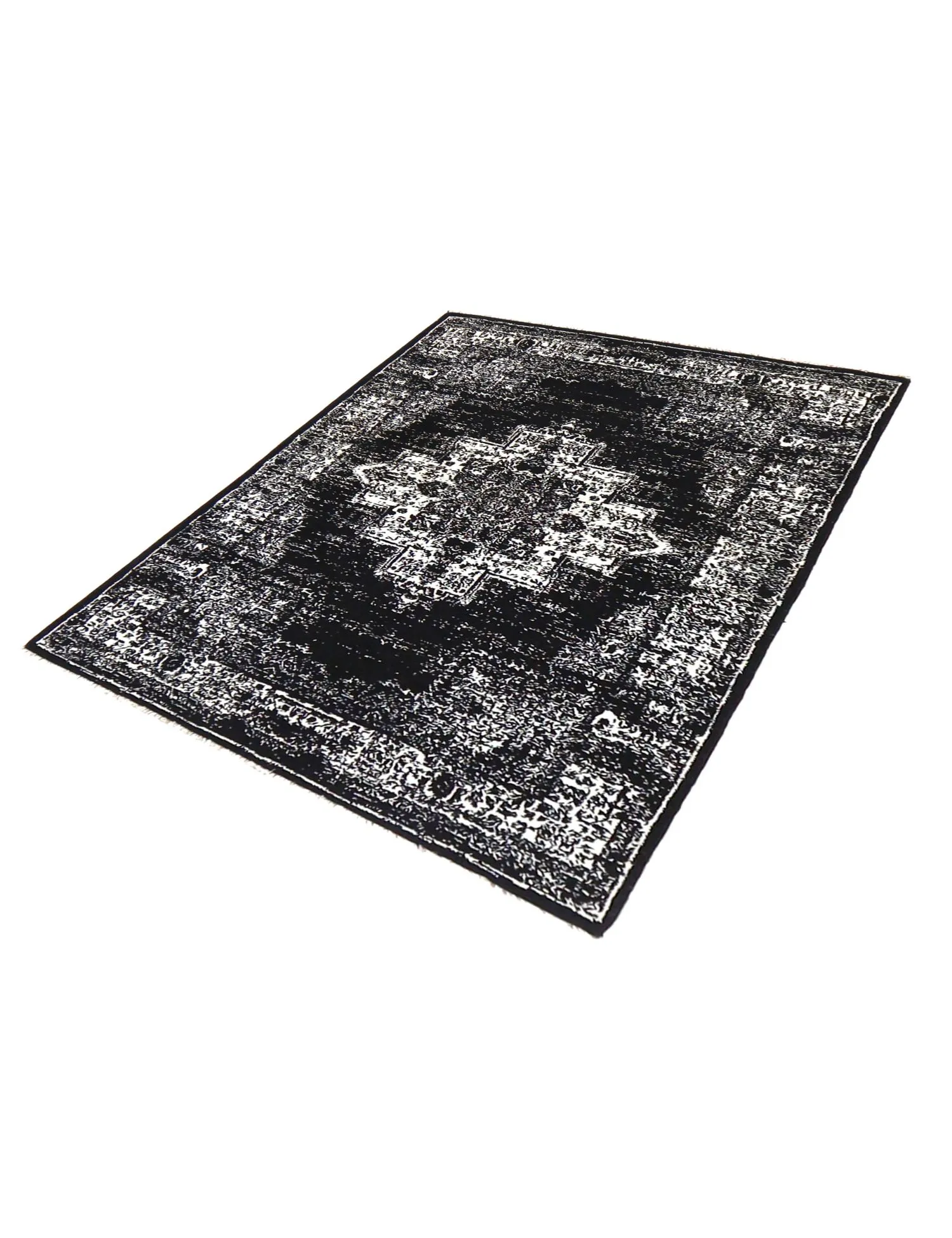 Soba  noir  165 x 102 cm