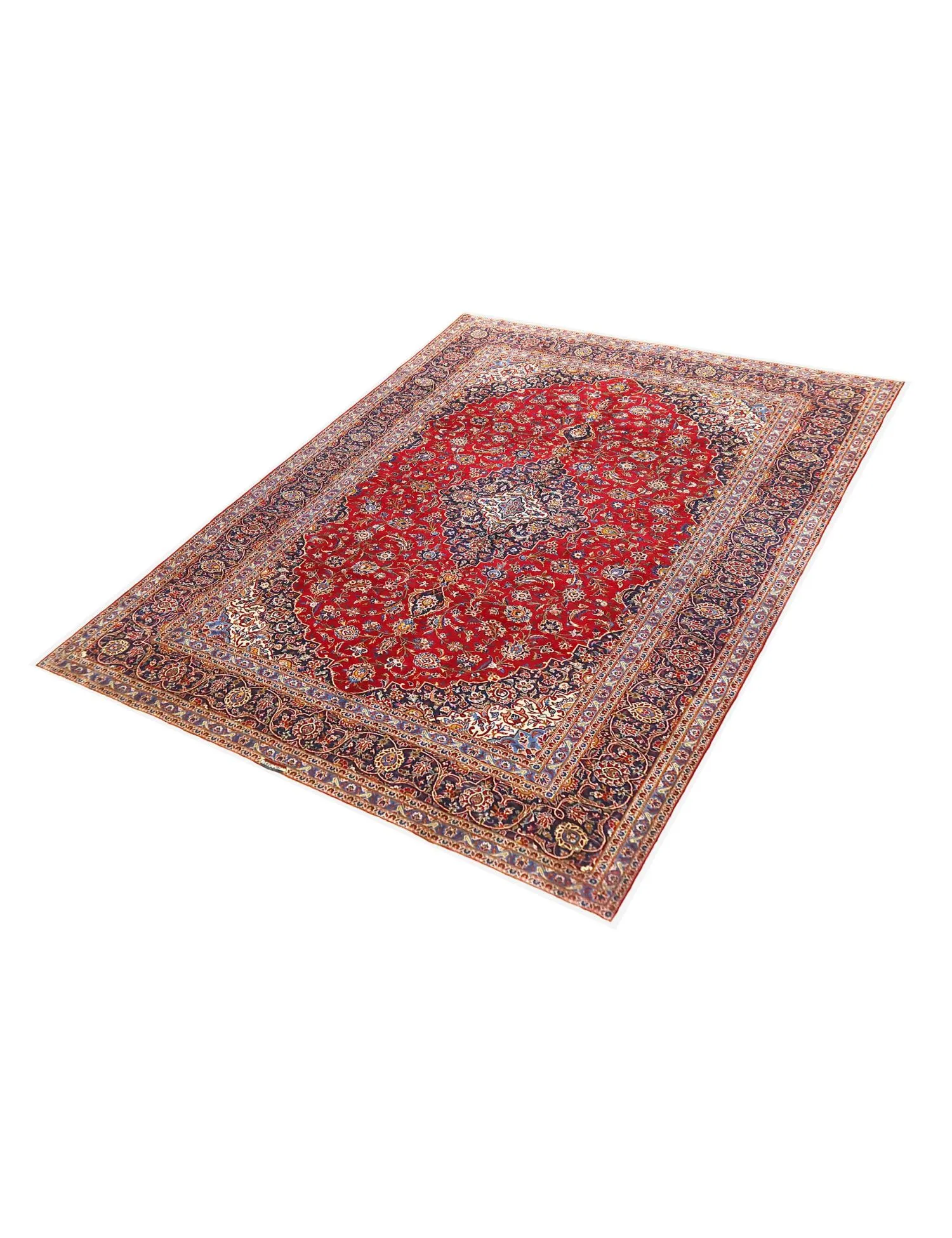 Kashan Patina  rouge  375 x 260 cm