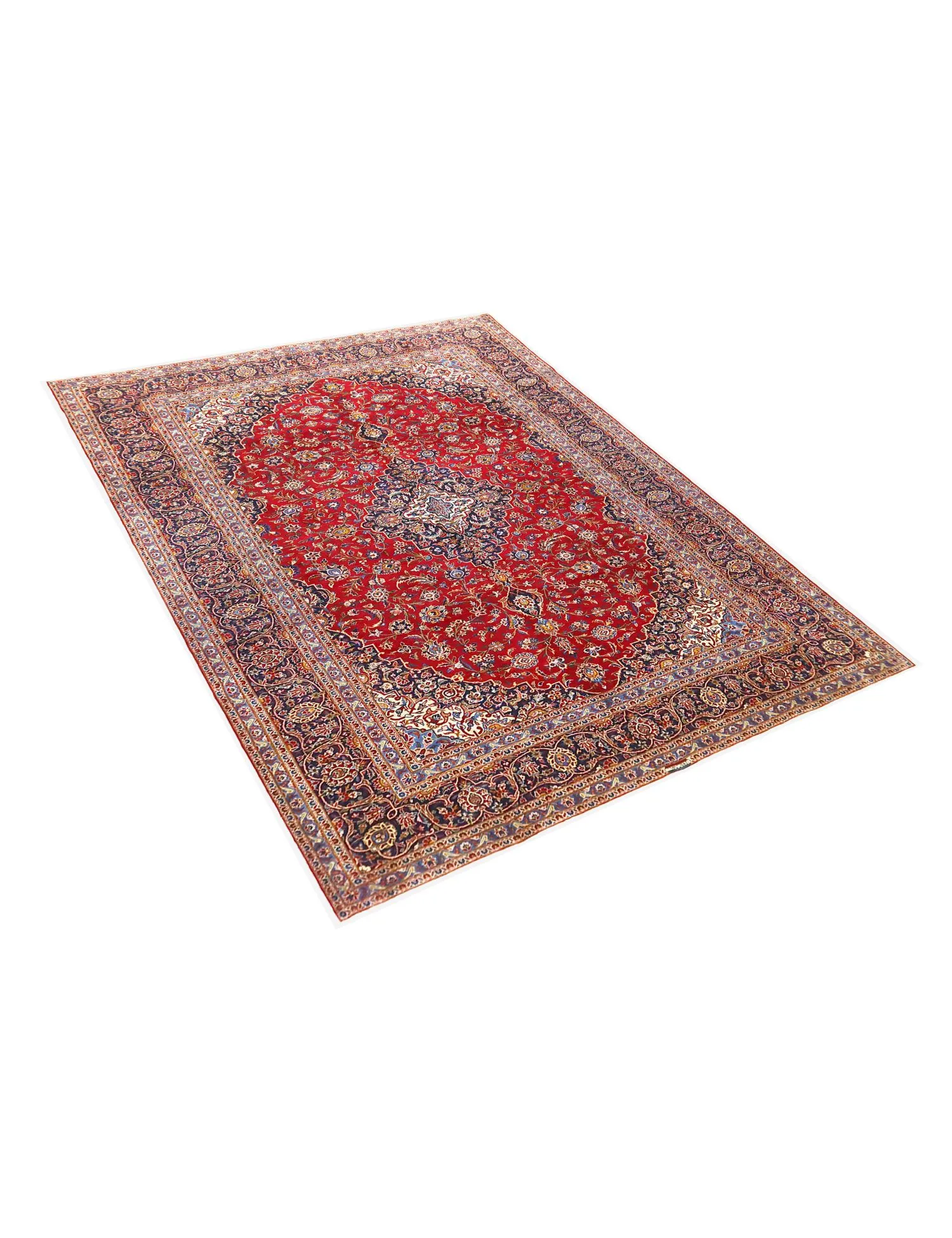 Kashan Patina  rouge  375 x 260 cm