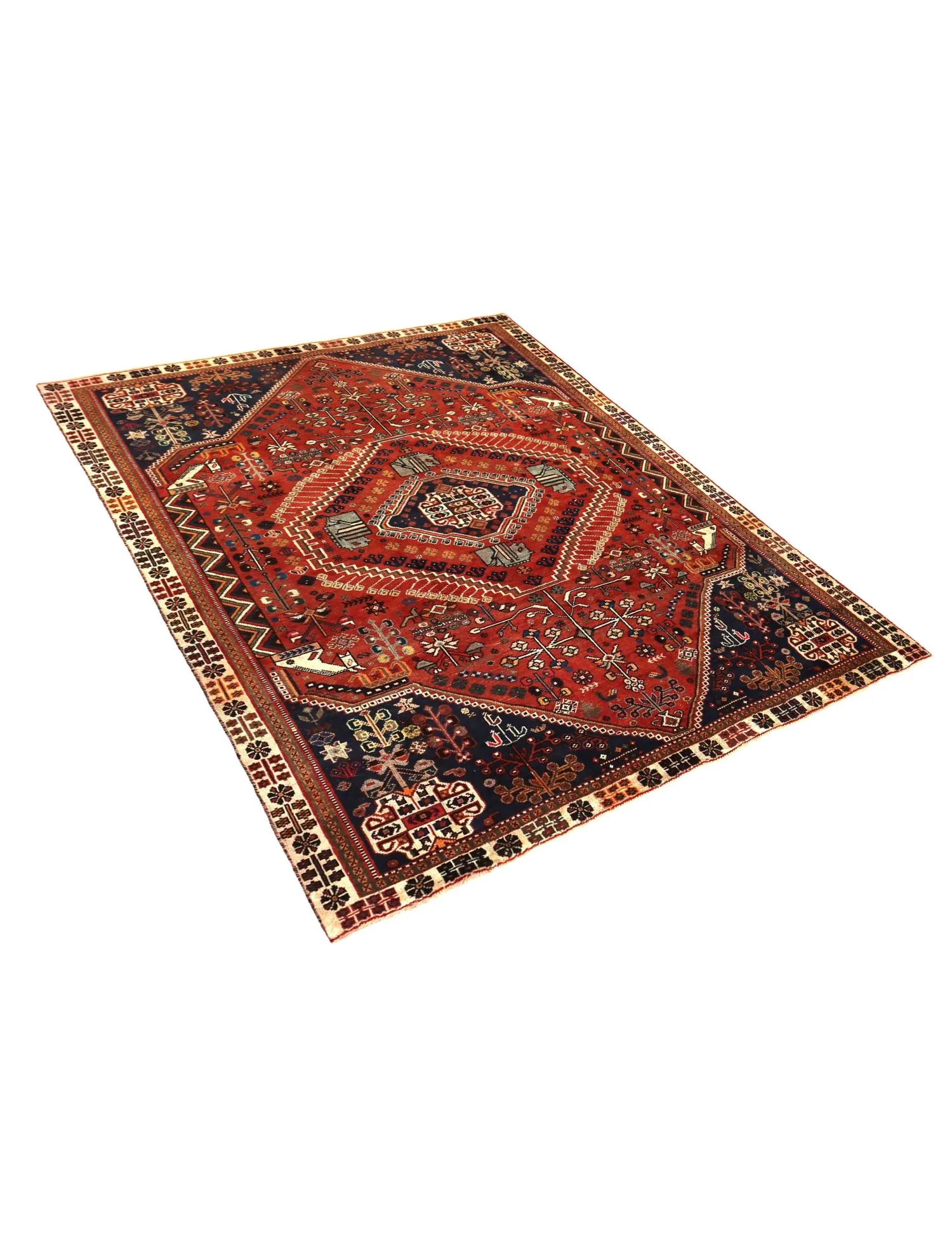 Shiraz Patina  rojo  276 x 190 cm