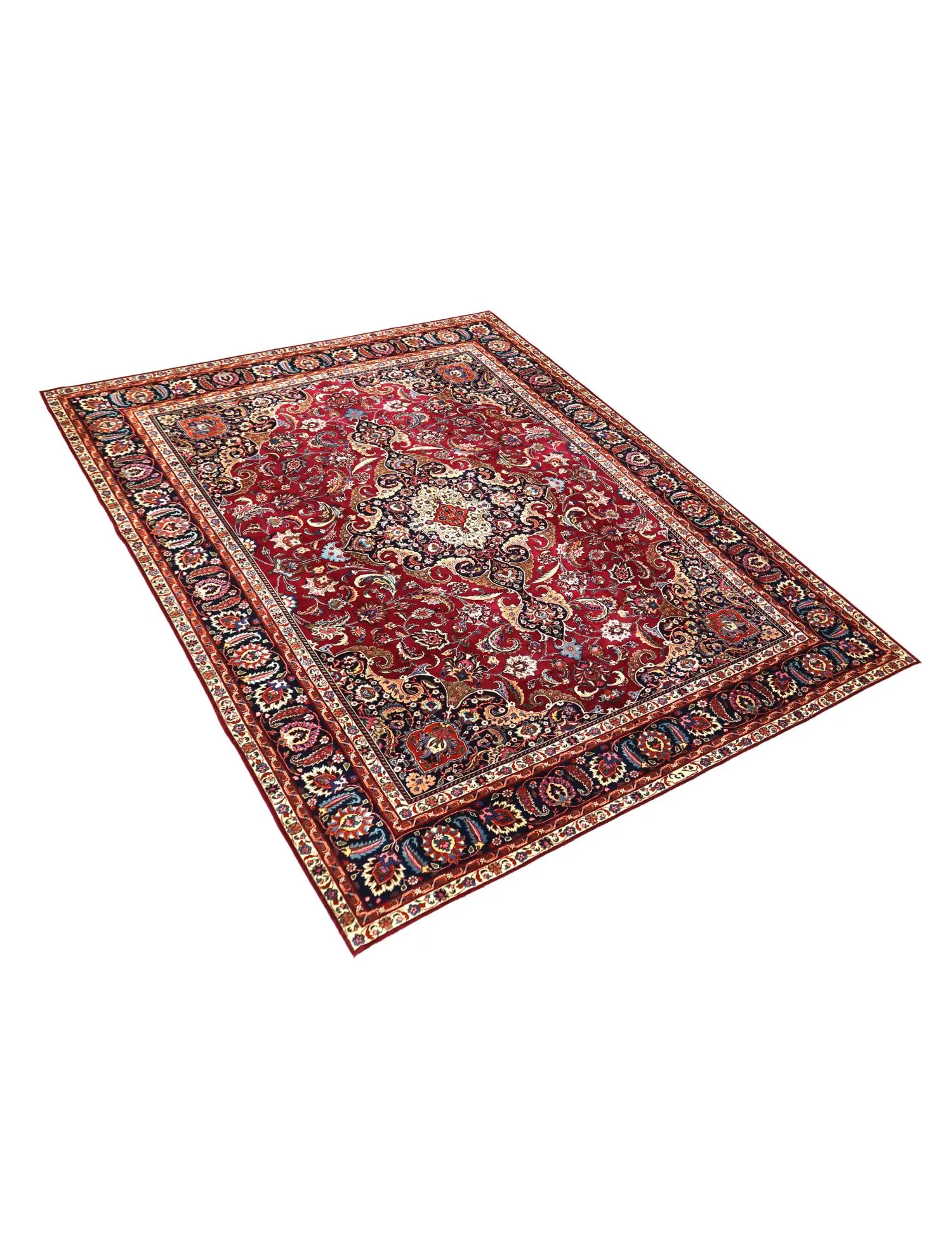 Khorasan Patina  rød  380 x 306 cm