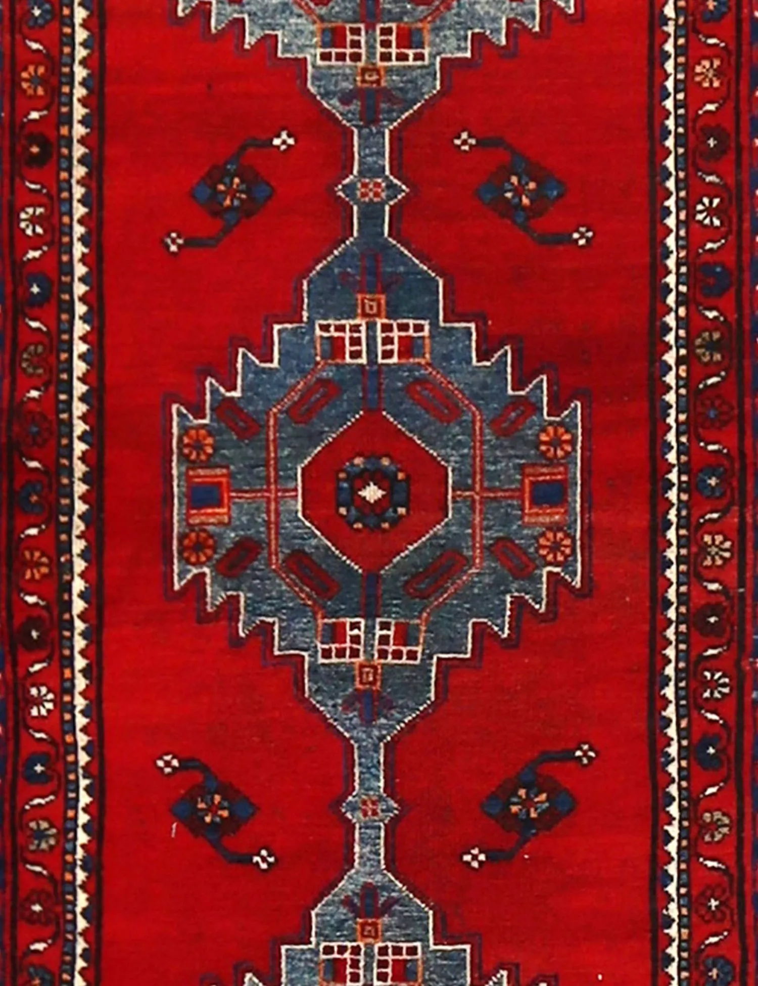Hamadan Patina  red   301 x 77 cm