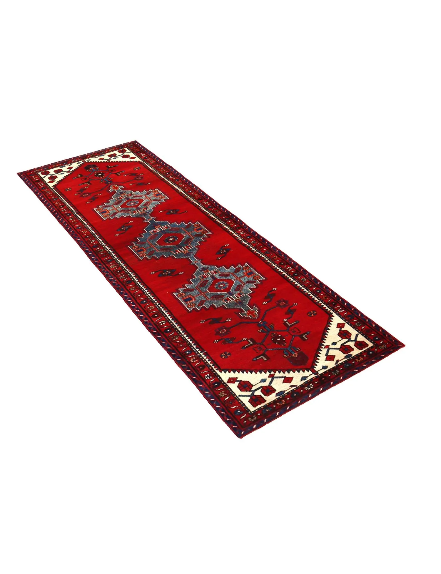 Hamadan Patina  red   301 x 77 cm