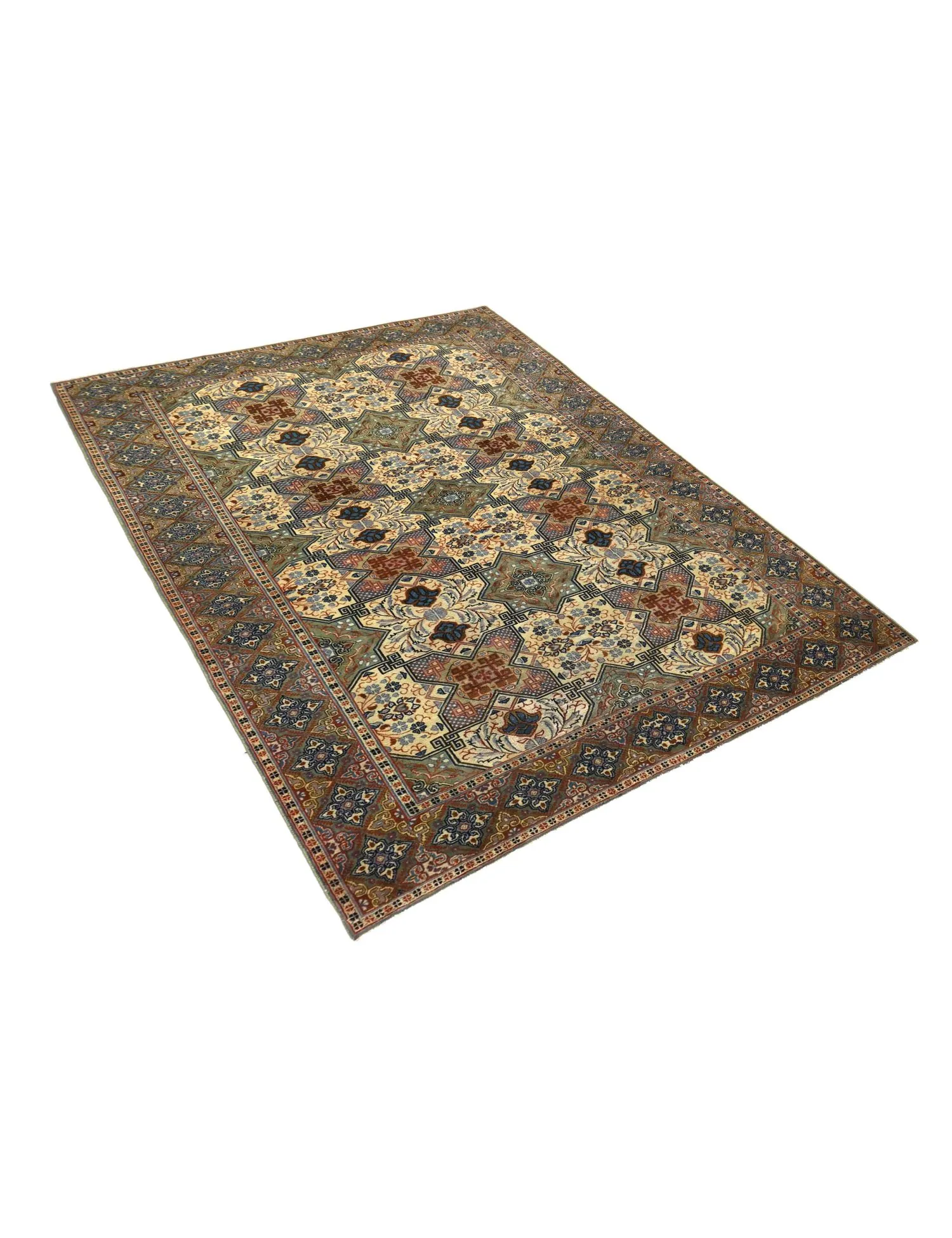 Ardebil Patina  beige  327 x 218 cm