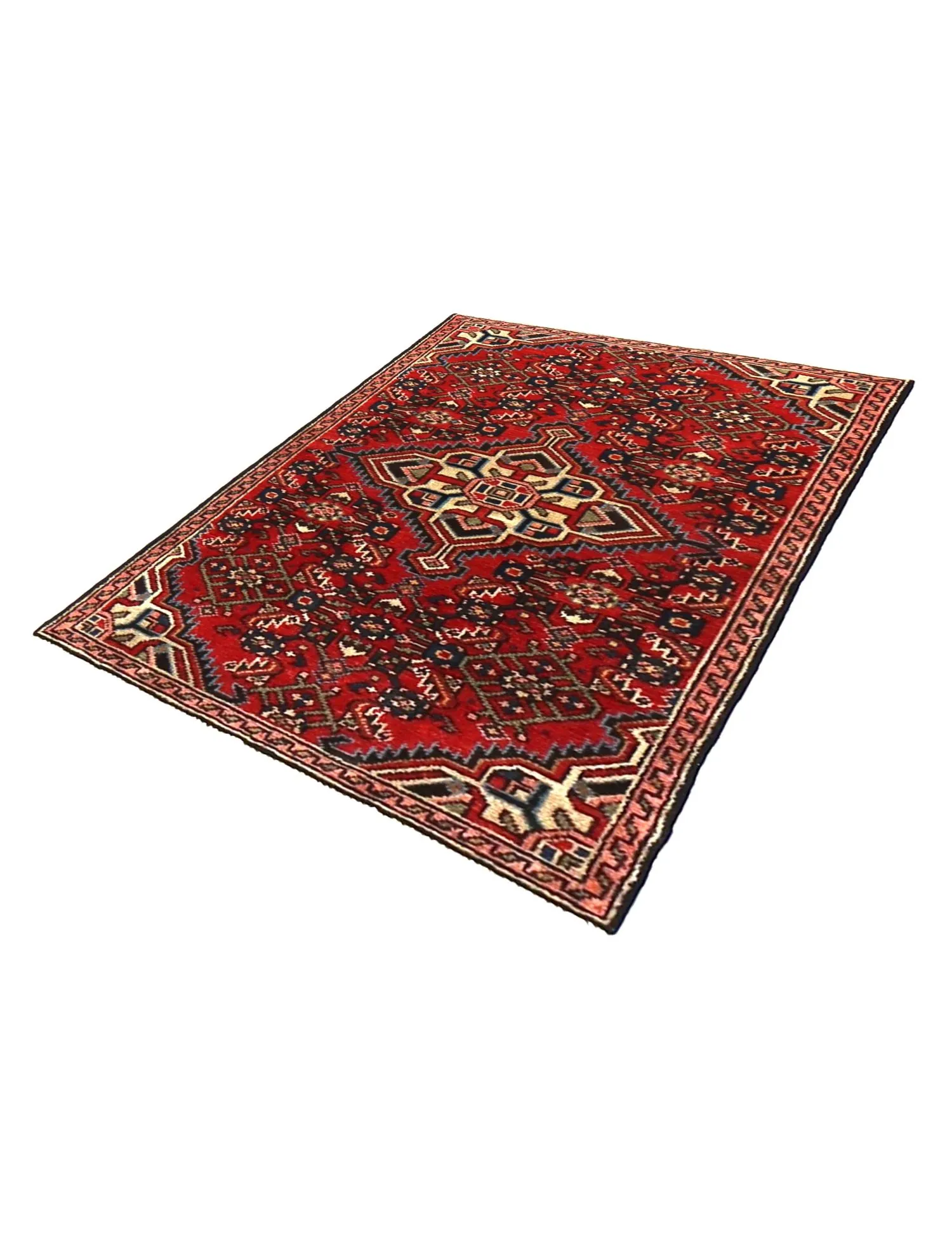 Hamadan Patina  rød  120 x 73 cm