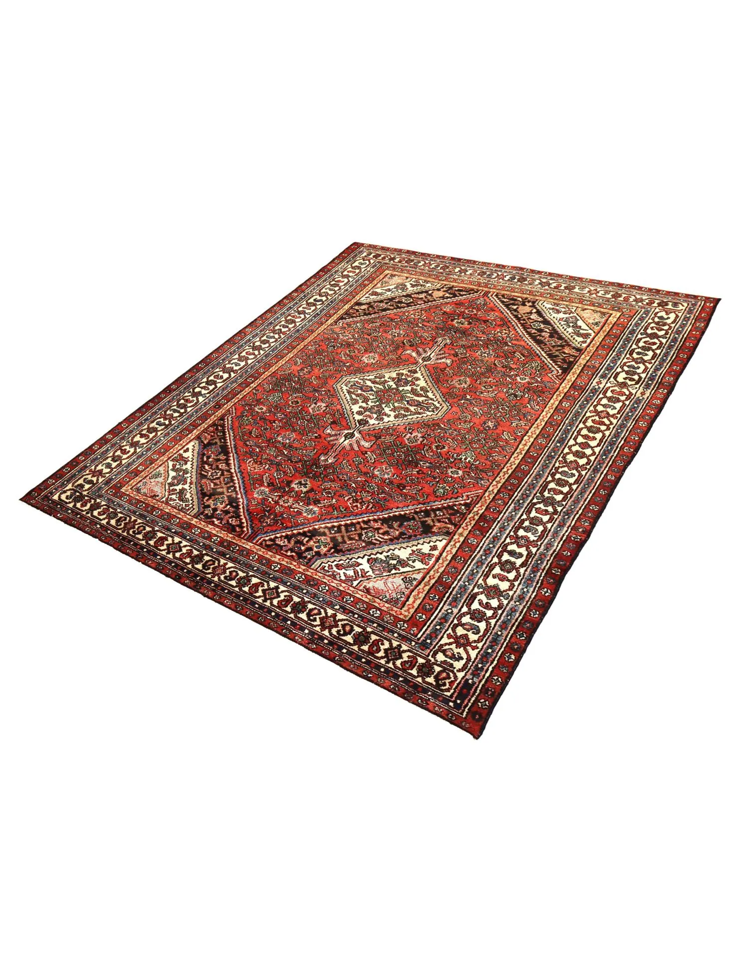 Hamadan Patina  rouge  317 x 201 cm