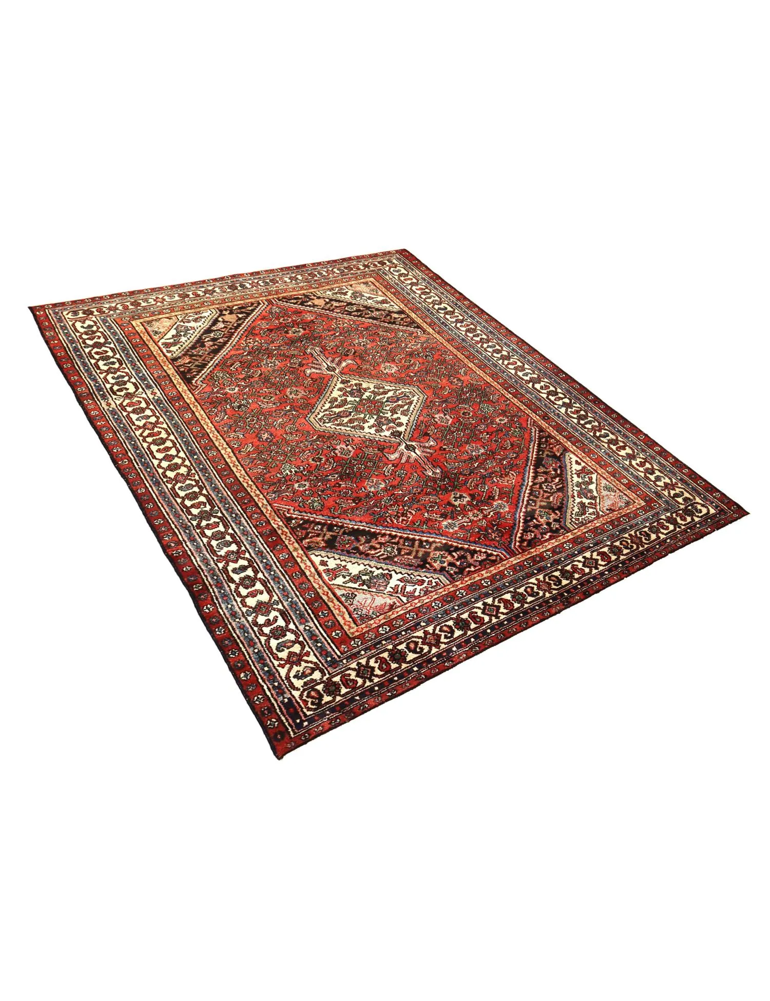 Hamadan Patina  rouge  317 x 201 cm