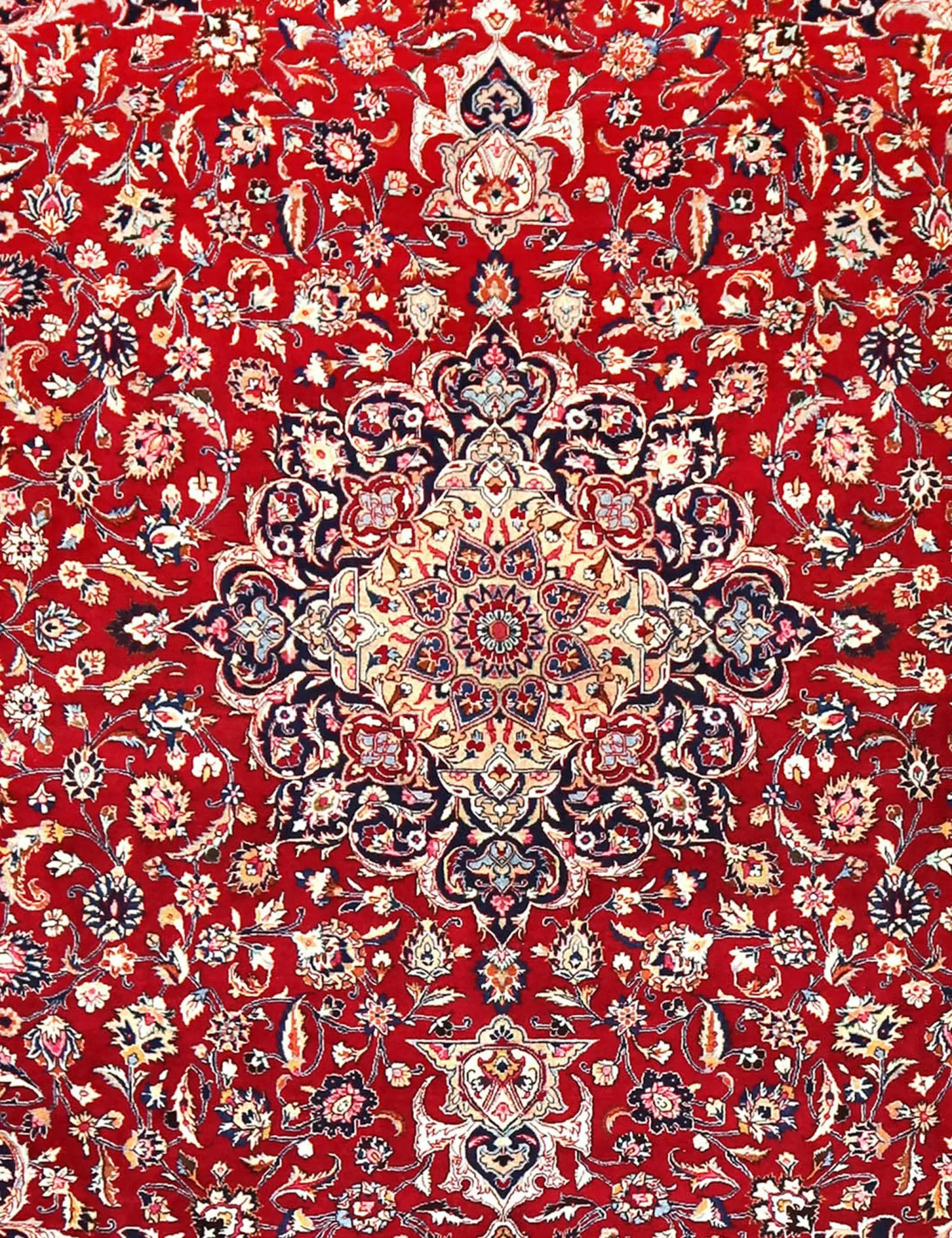 Kashmar Patina  rouge  370 x 293 cm