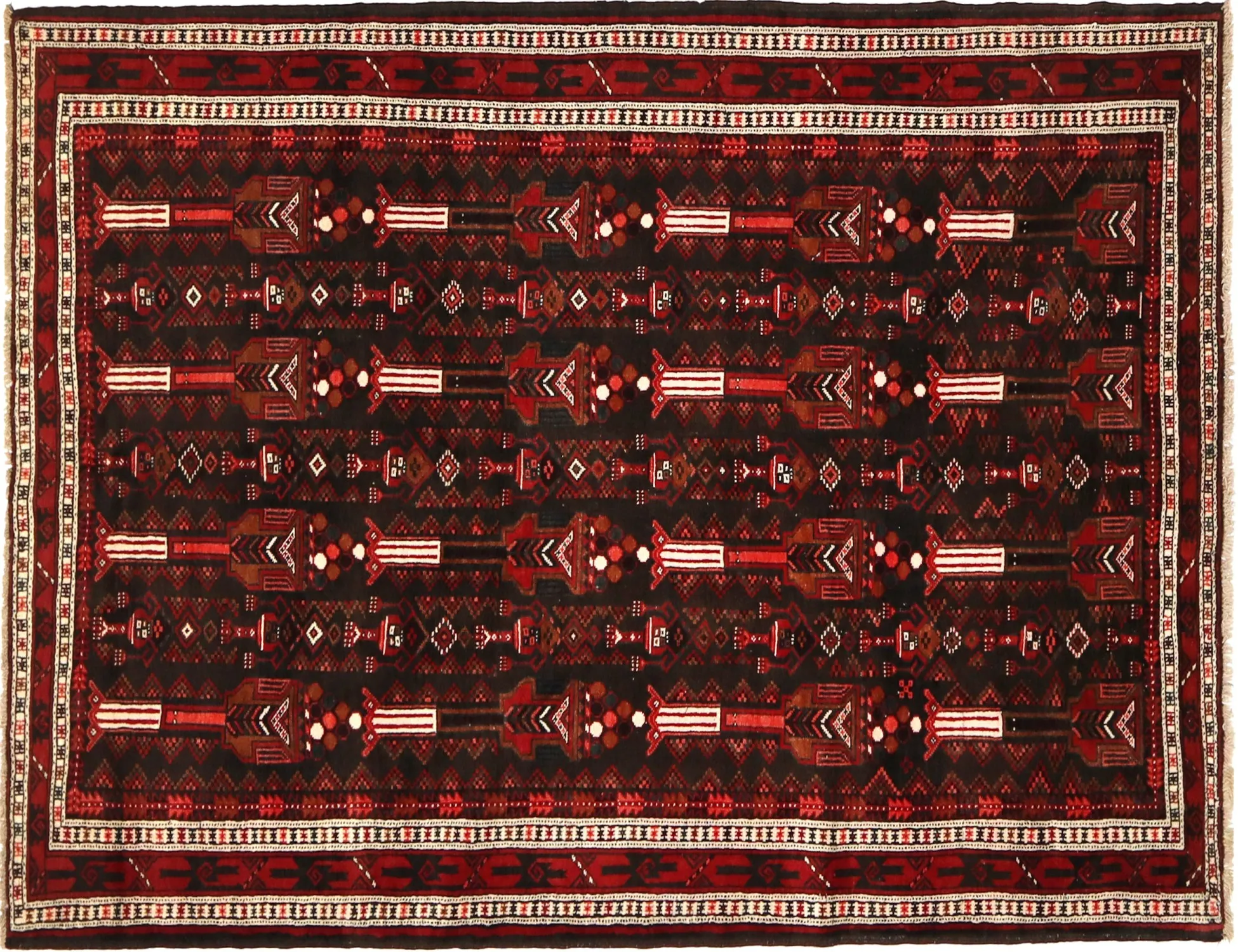 Hamadan  red   284 x 156 cm