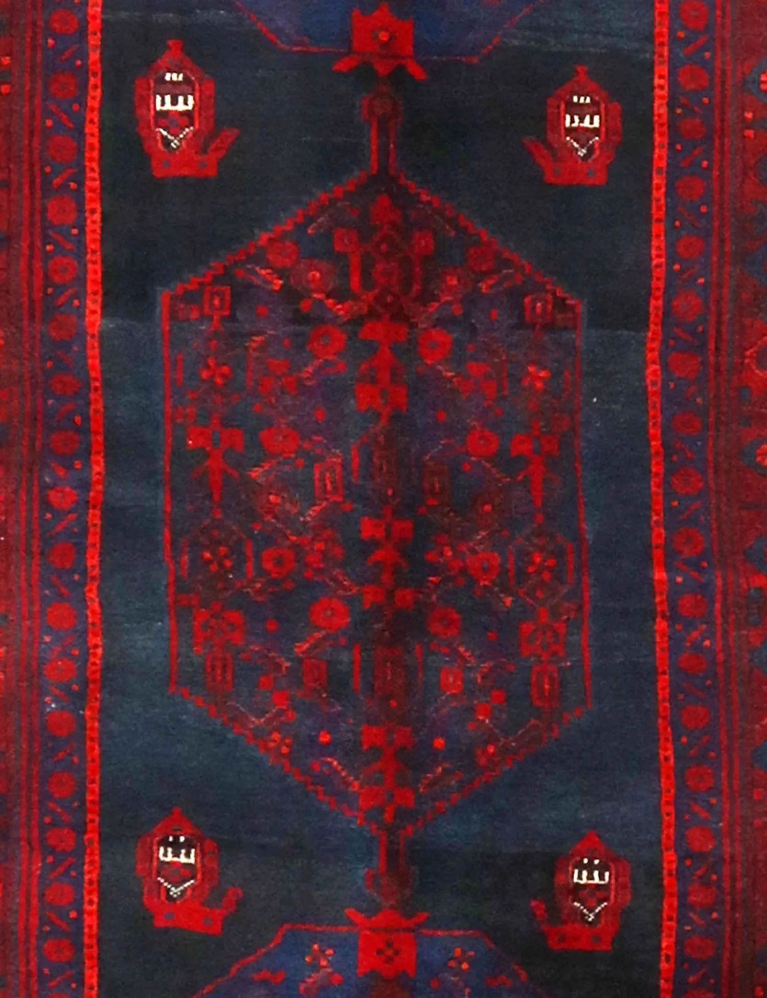 Hamadan  blue  255 x 178 cm