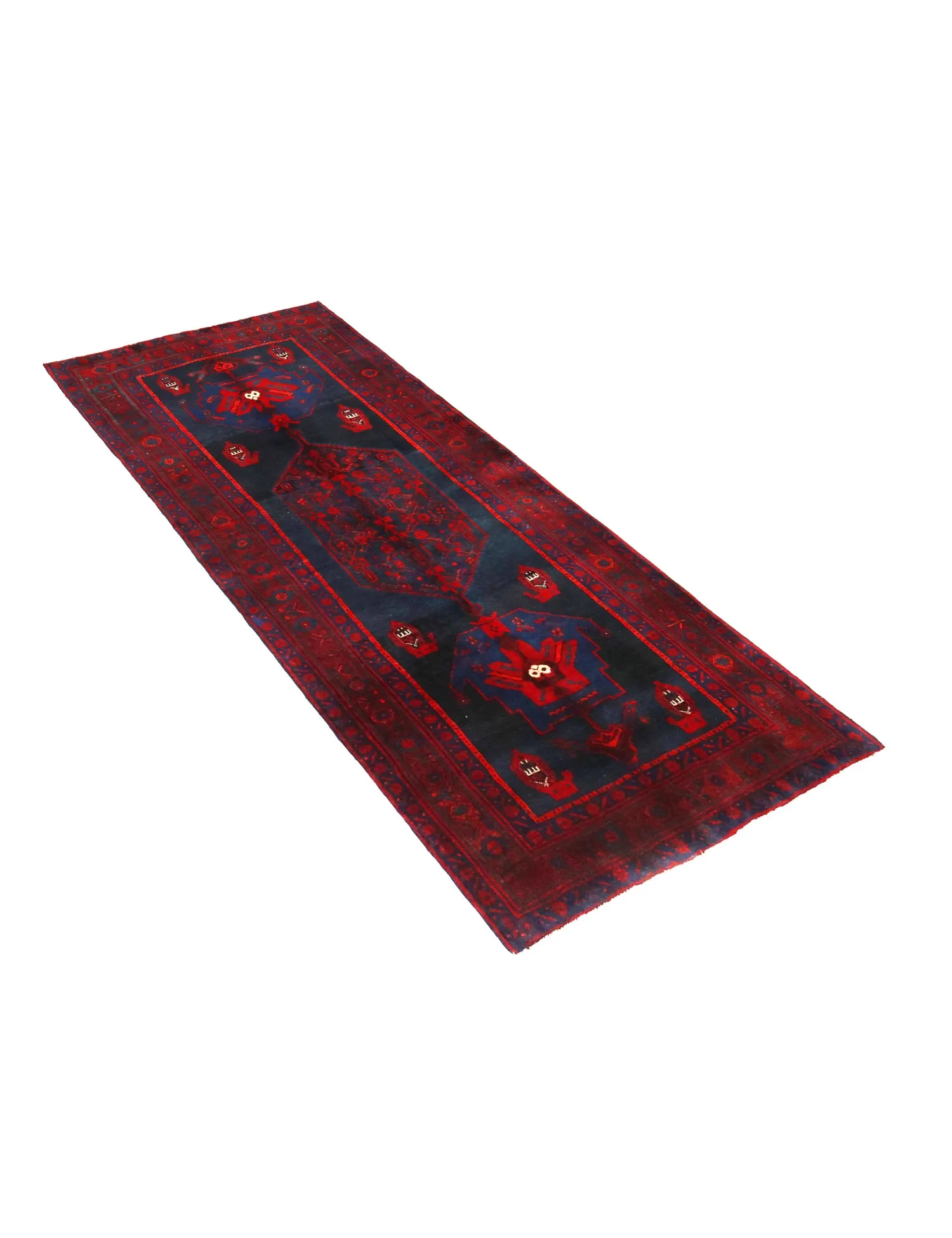 Hamadan  blue  255 x 178 cm