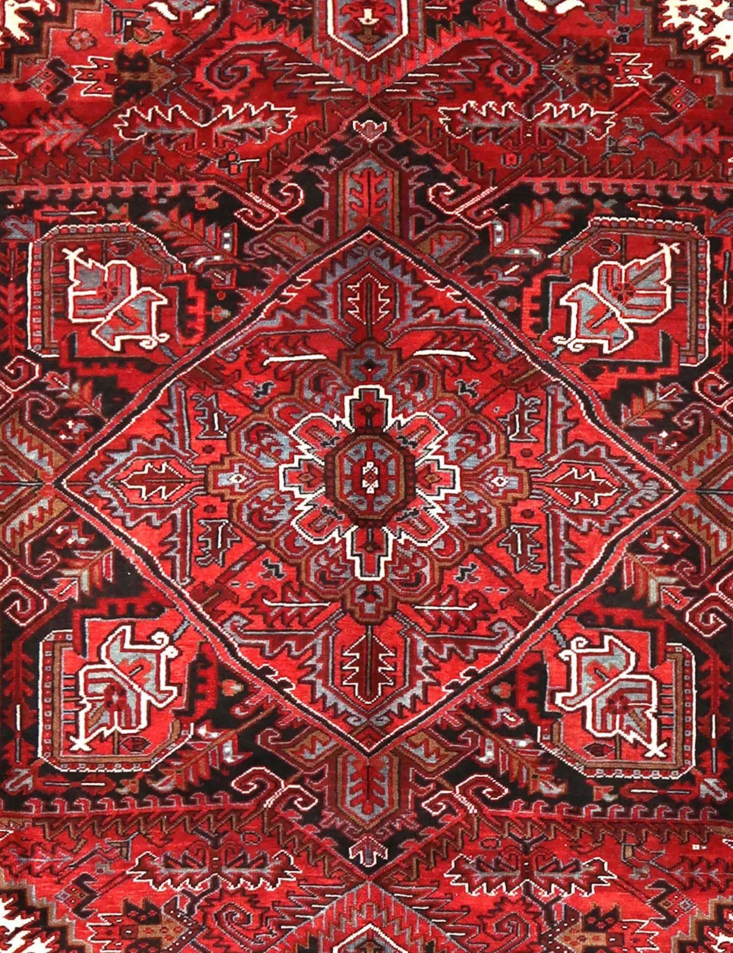 Heriz  red   390 x 300 cm
