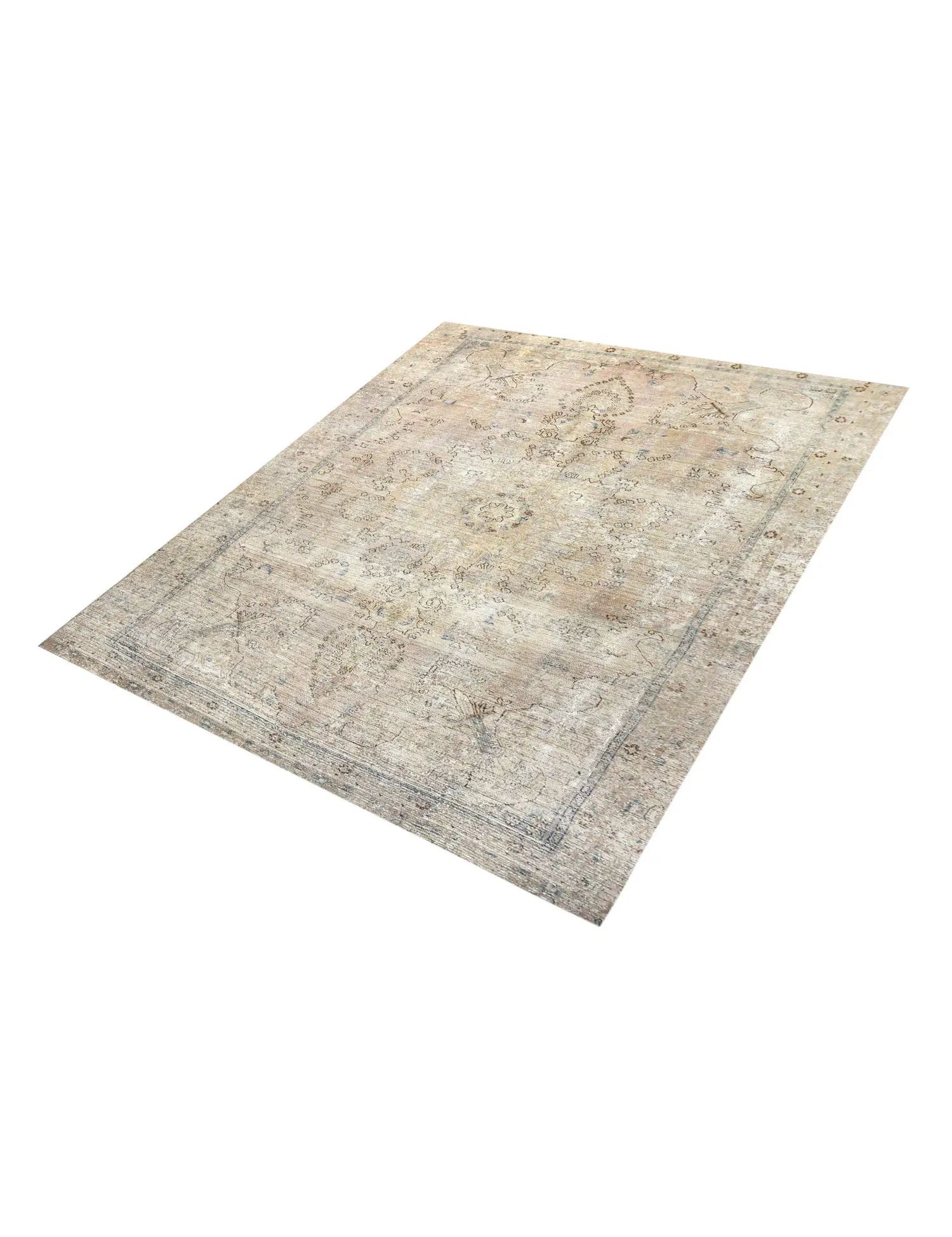Alfombra persa vintage  beige  300 x 198 cm