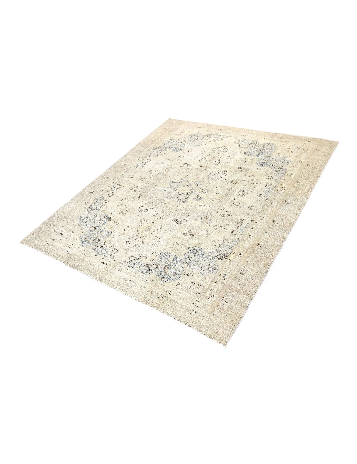 Alfombra persa vintage  beige  335 x 257 cm