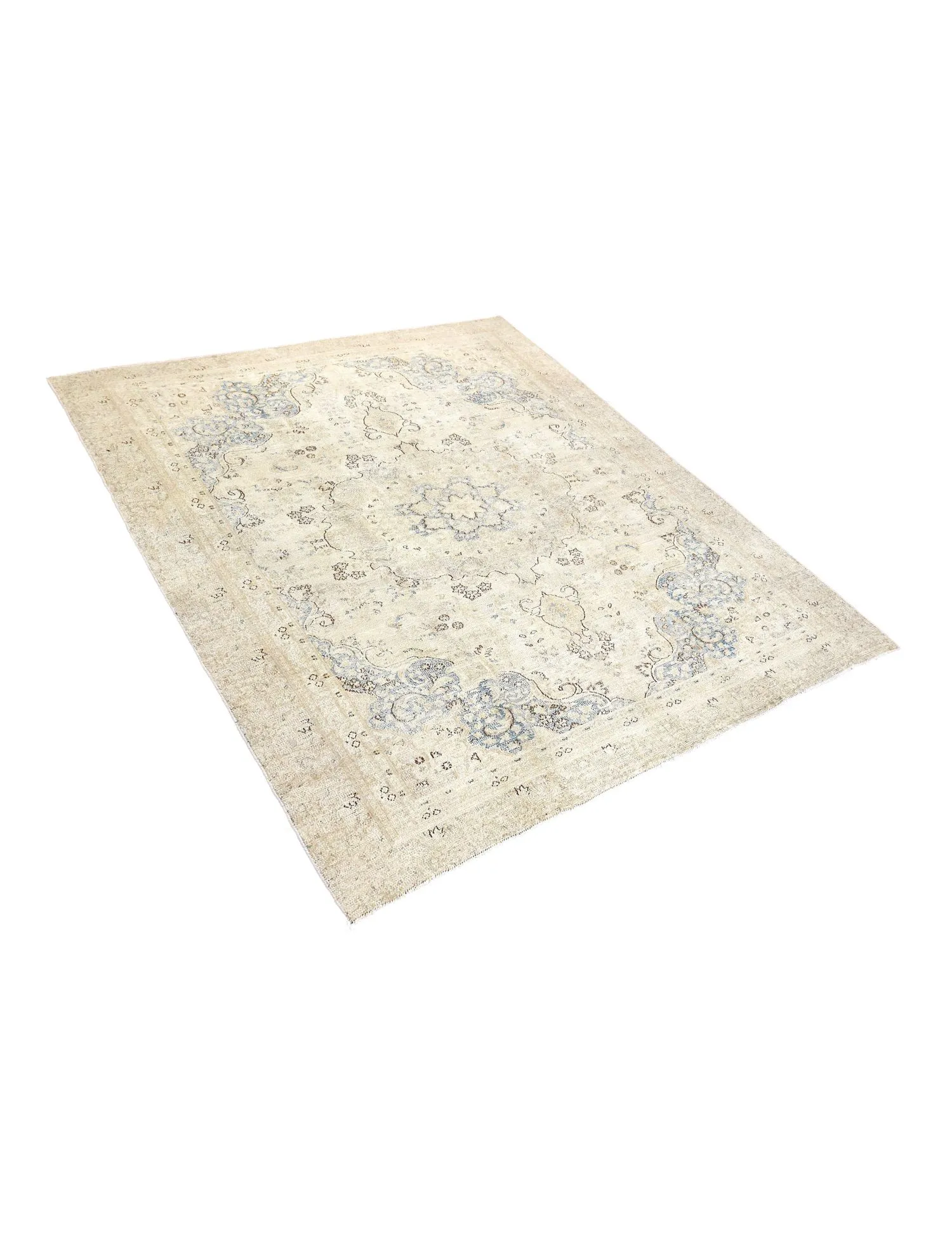 Alfombra persa vintage  beige  335 x 257 cm