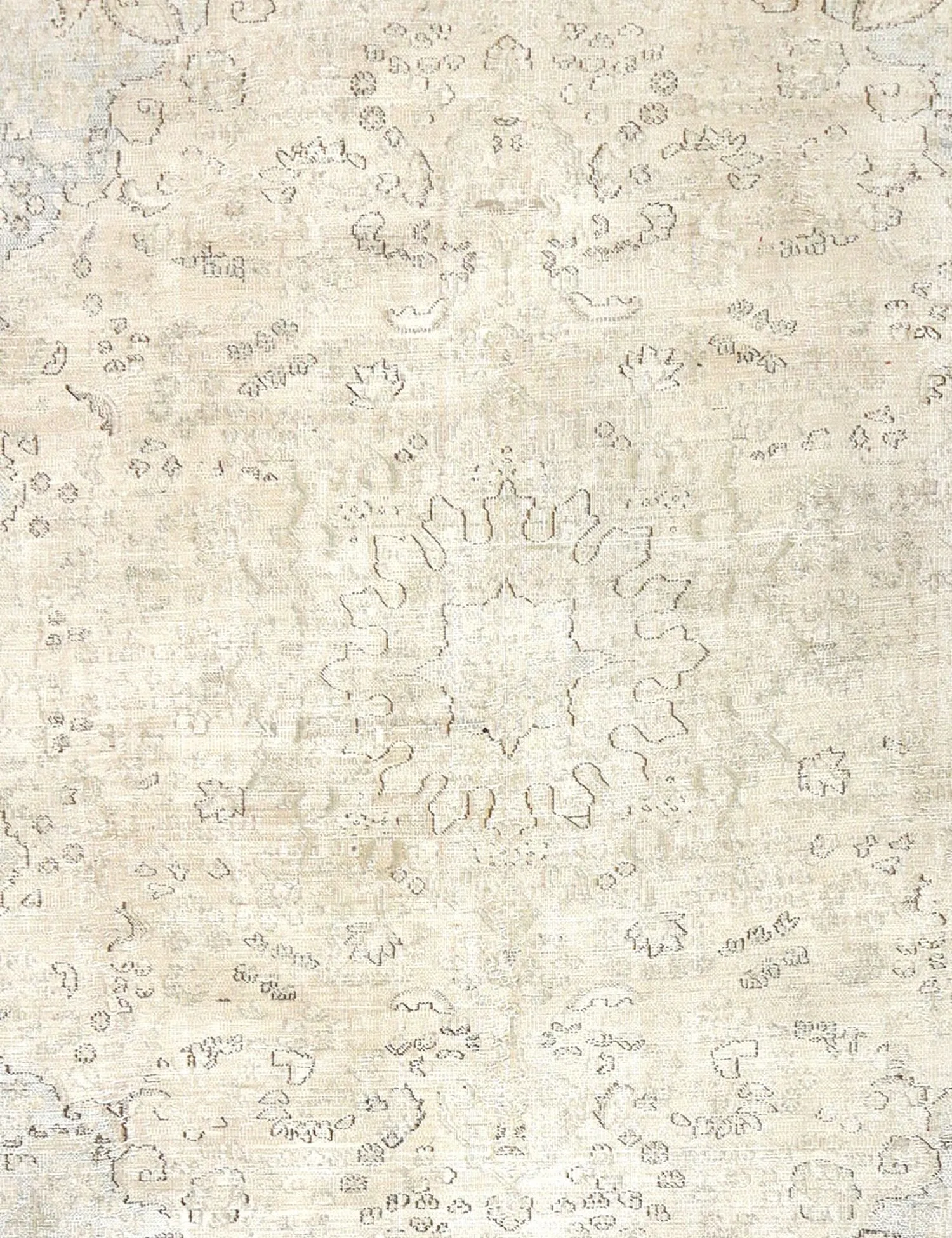 Vintagetæppe  grå  342 x 265 cm