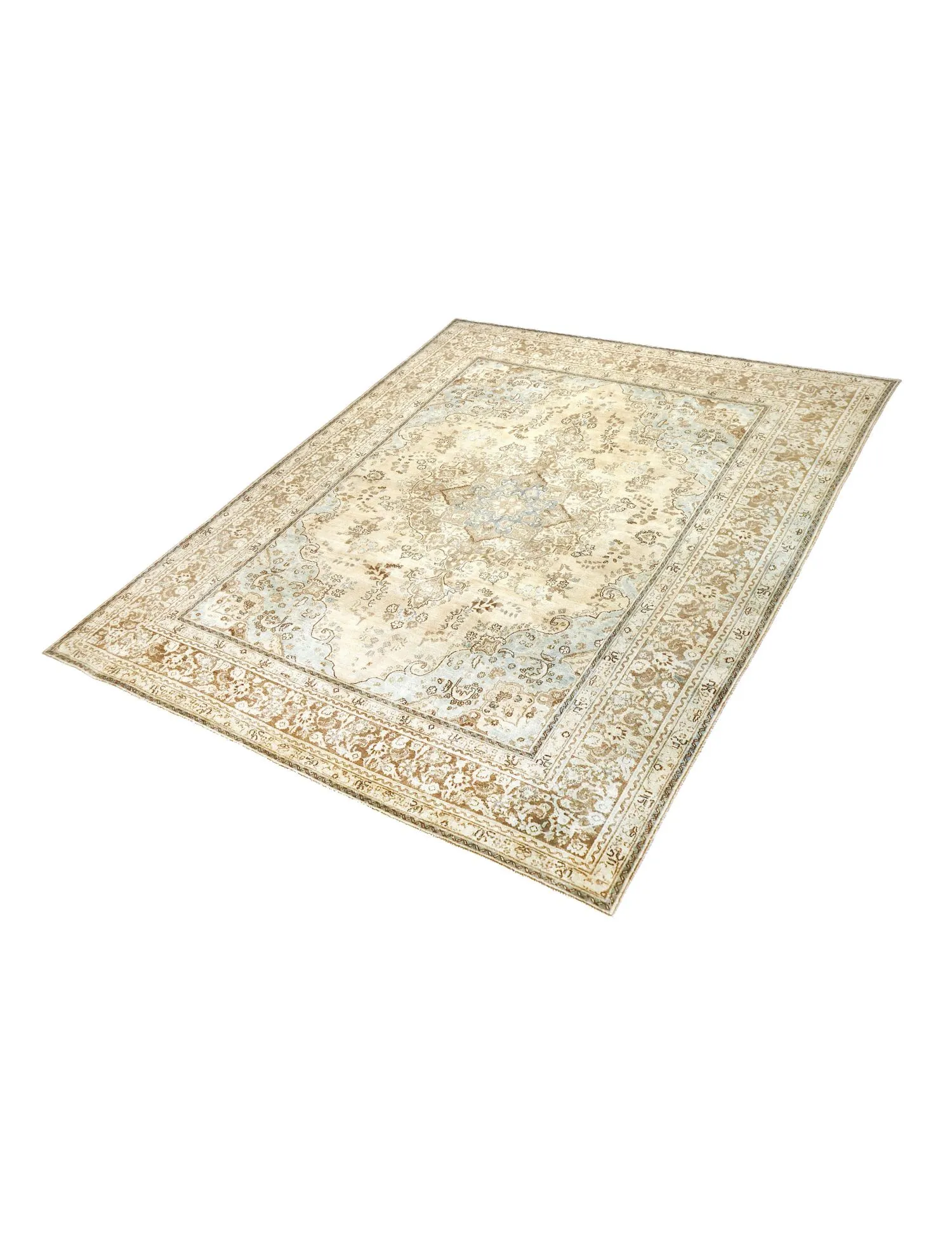 Persian Vintage Carpet  yellow   395 x 287 cm
