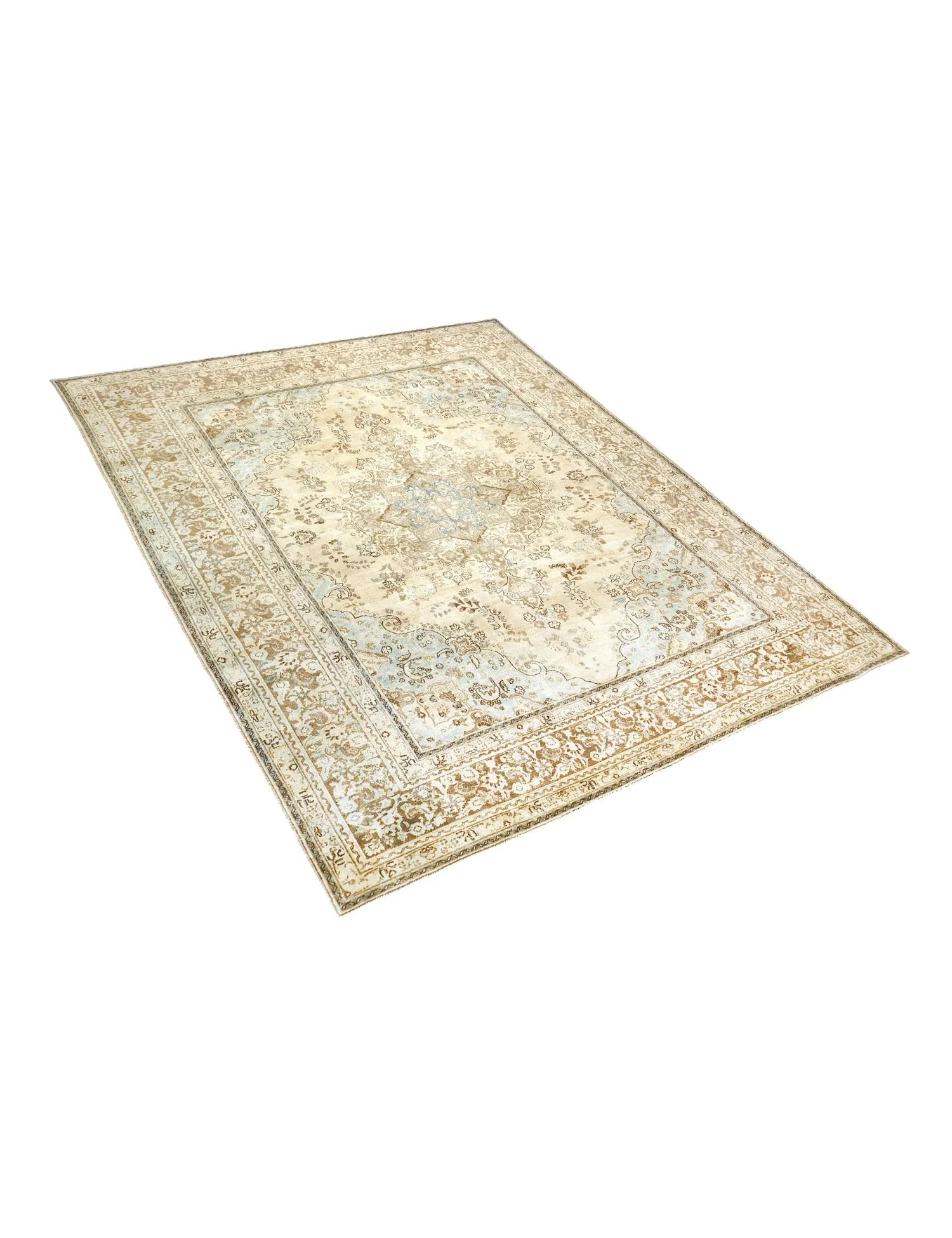Persian Vintage Carpet  yellow   395 x 287 cm