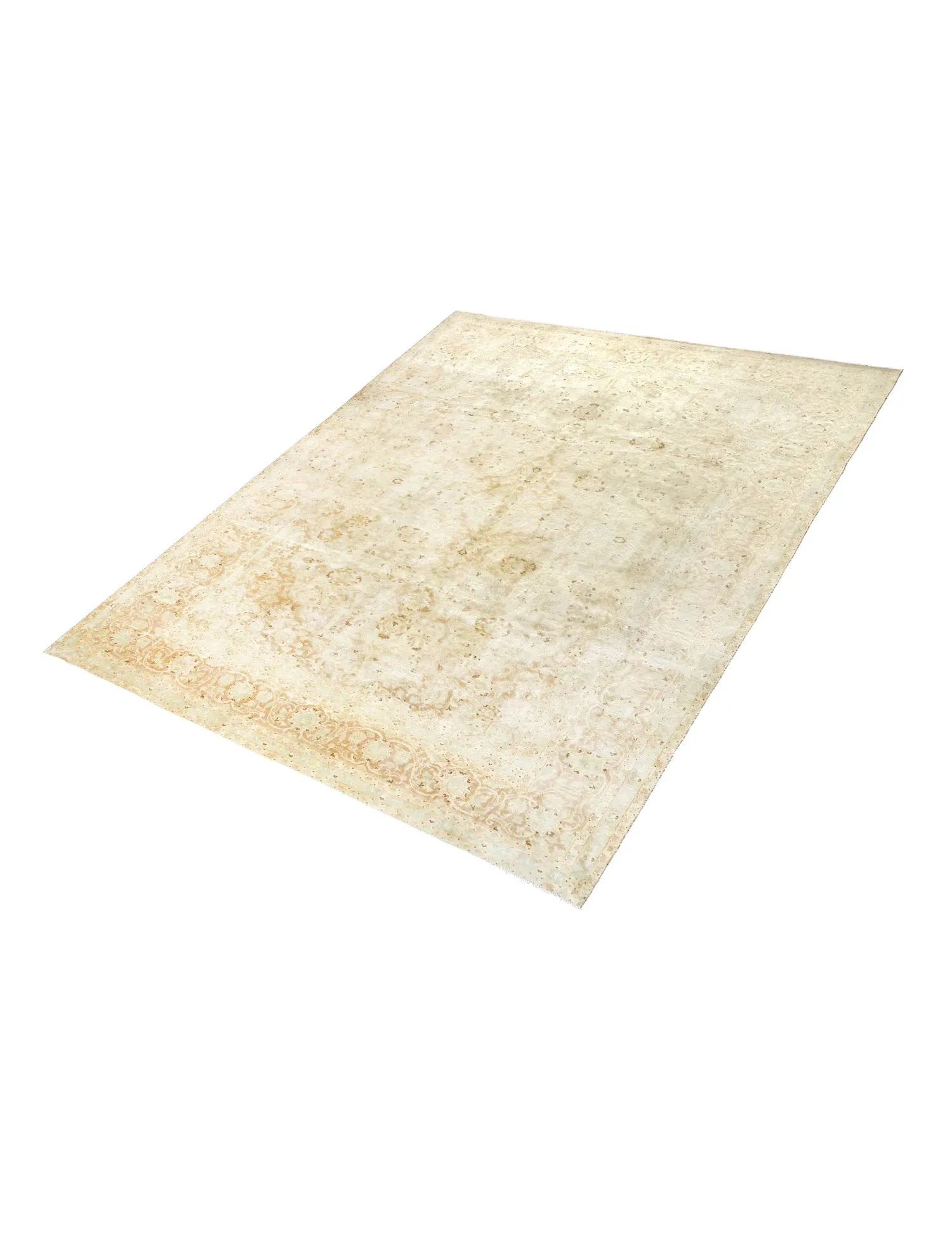 Tapis Persan vintage  beige  400 x 285 cm