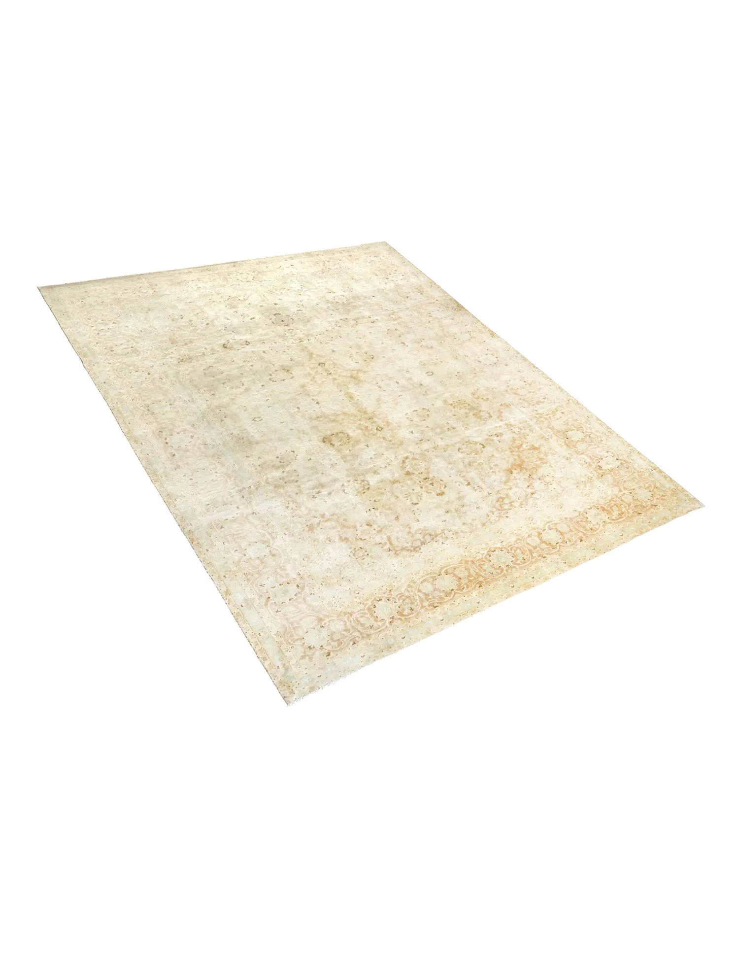 Tapis Persan vintage  beige  400 x 285 cm
