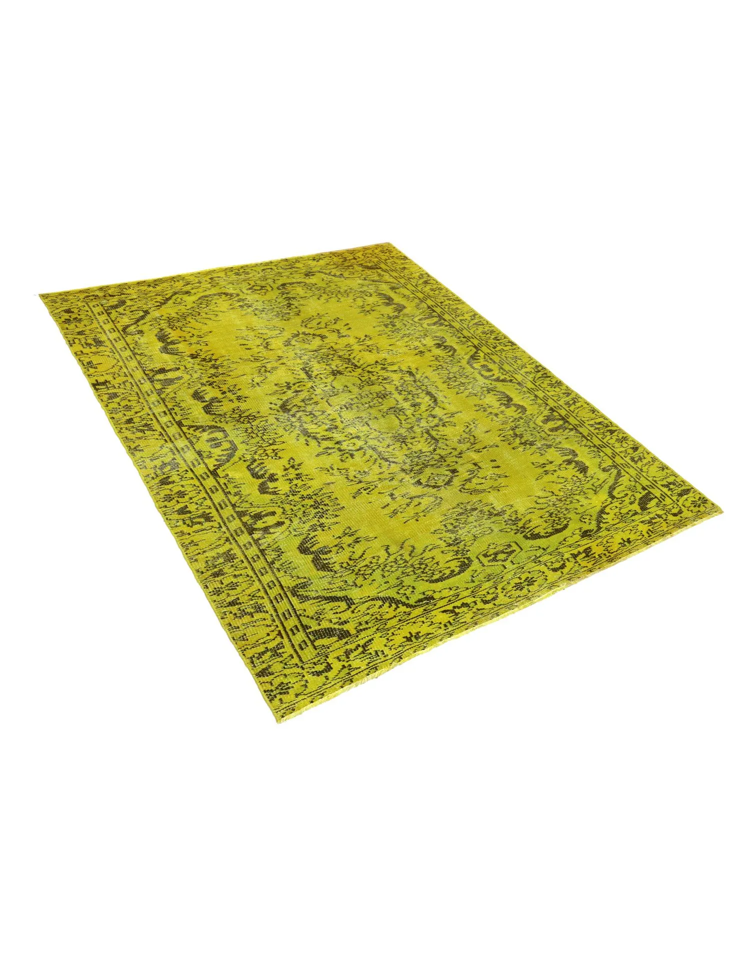 Persian Vintage Carpet  yellow   265 x 147 cm