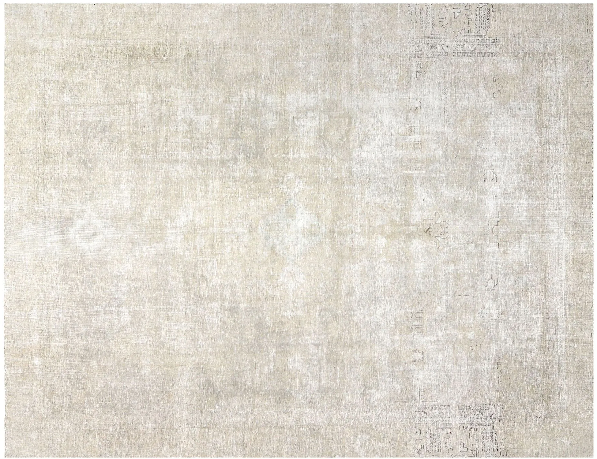 Persian Vintage Carpet  beige   338 x 273 cm