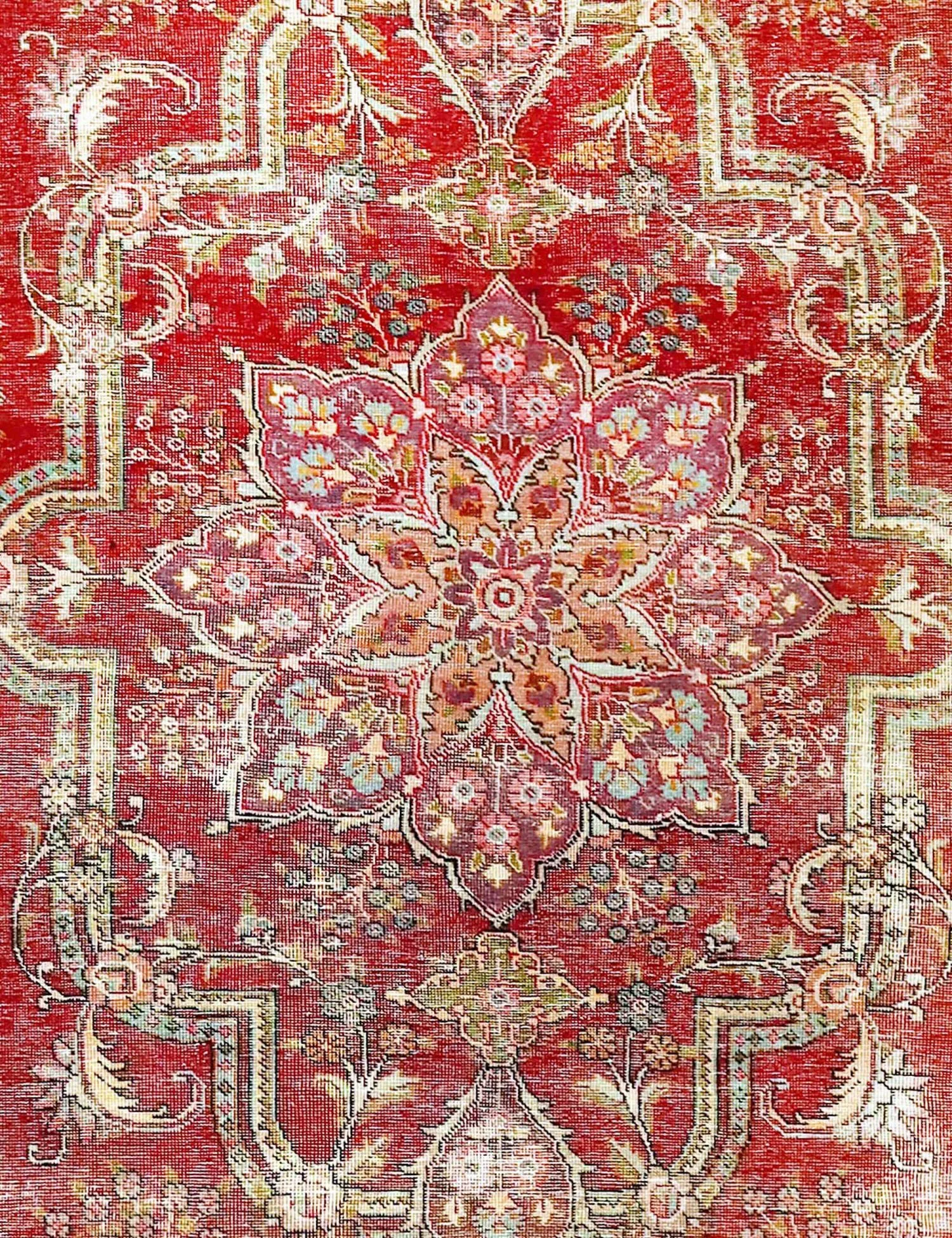 Tapis Persan vintage  multicolore  298 x 202 cm