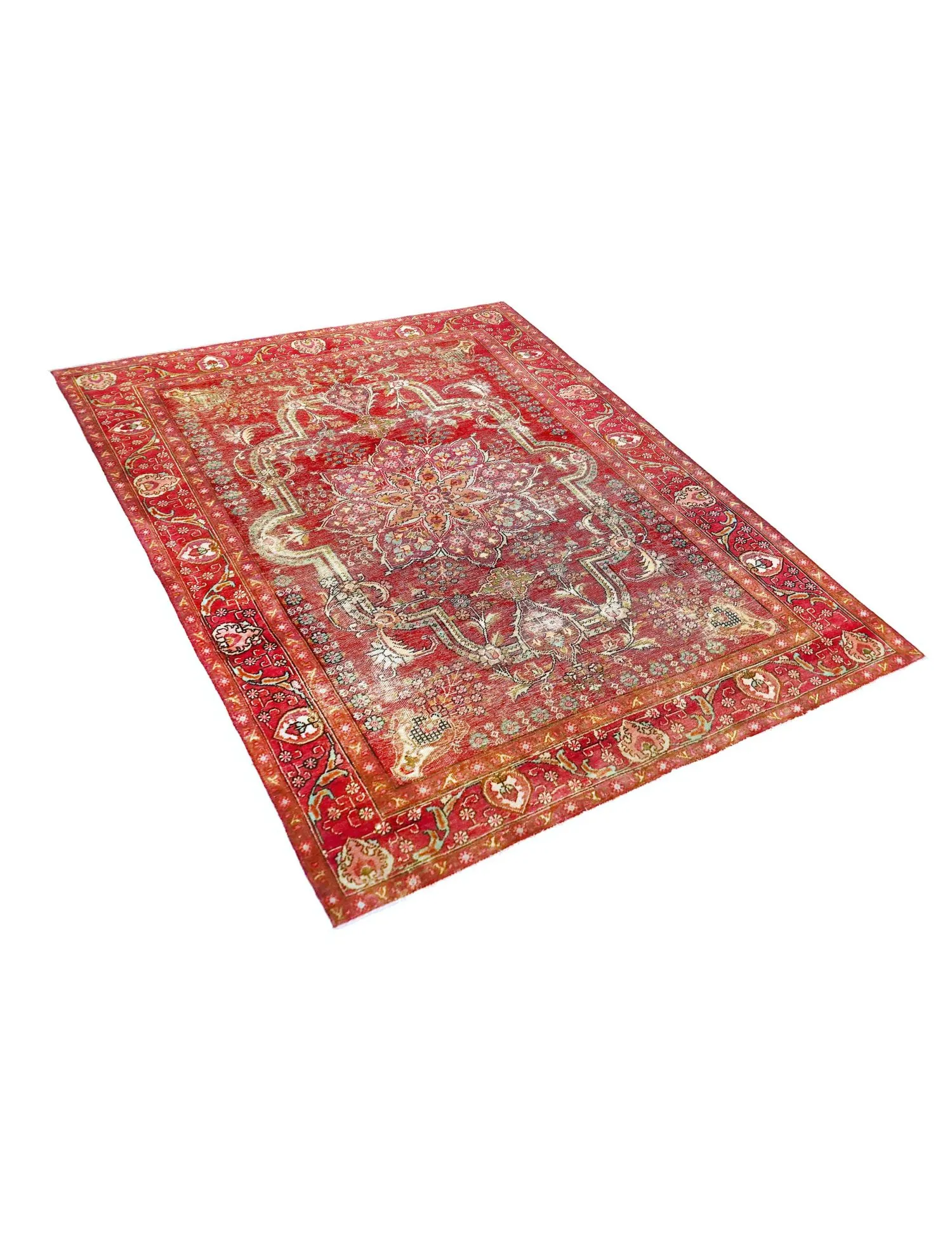 Tapis Persan vintage  multicolore  298 x 202 cm