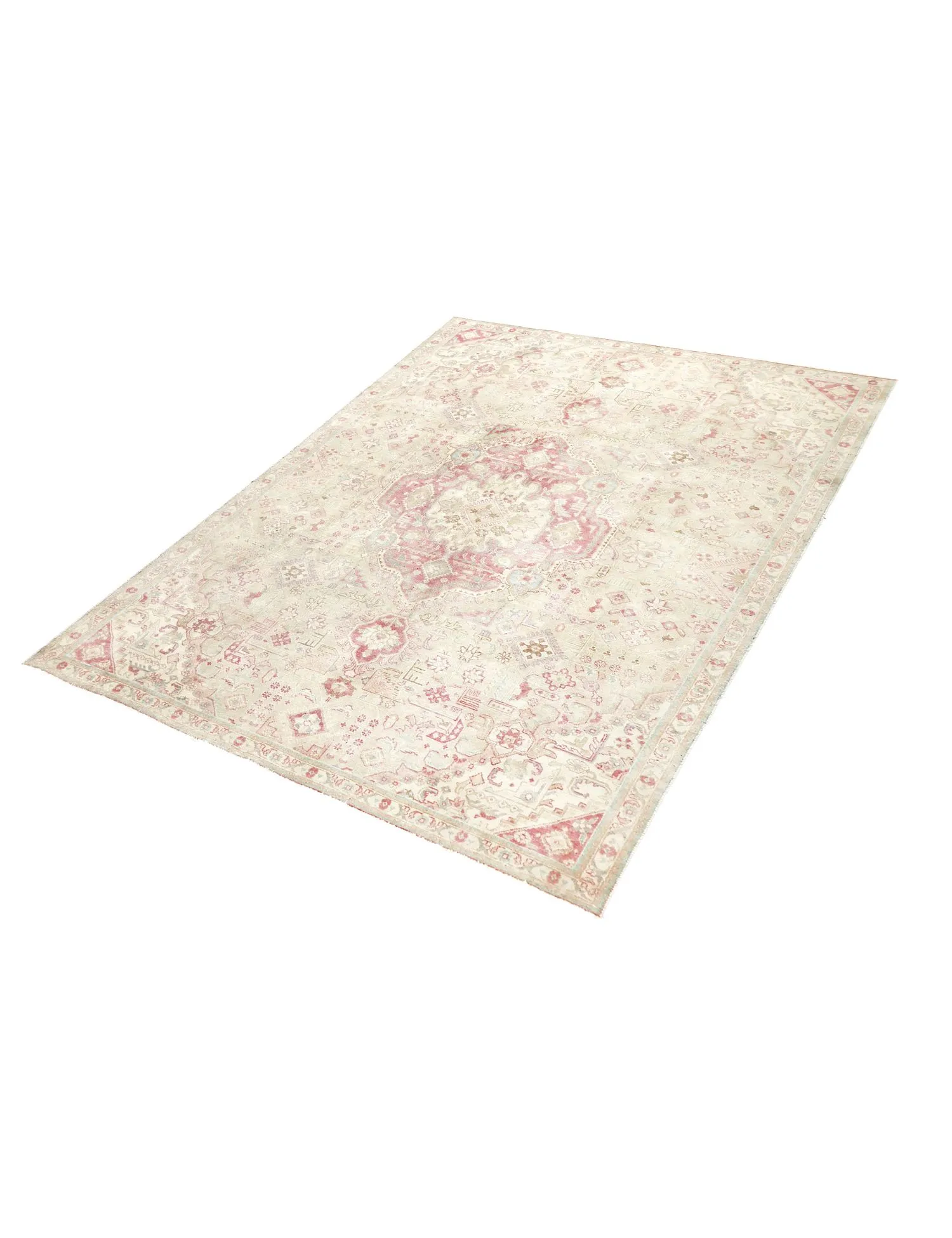 Persisk Vintagetæppe  beige  327 x 224 cm