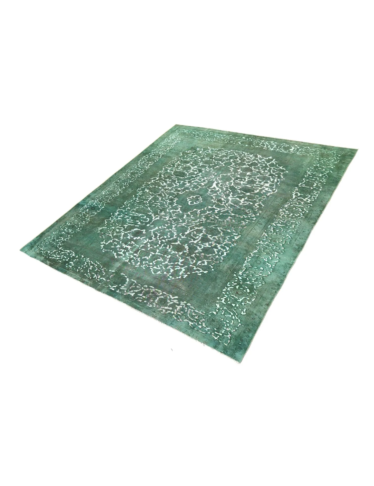 Persian Vintage Carpet  green   310 x 200 cm