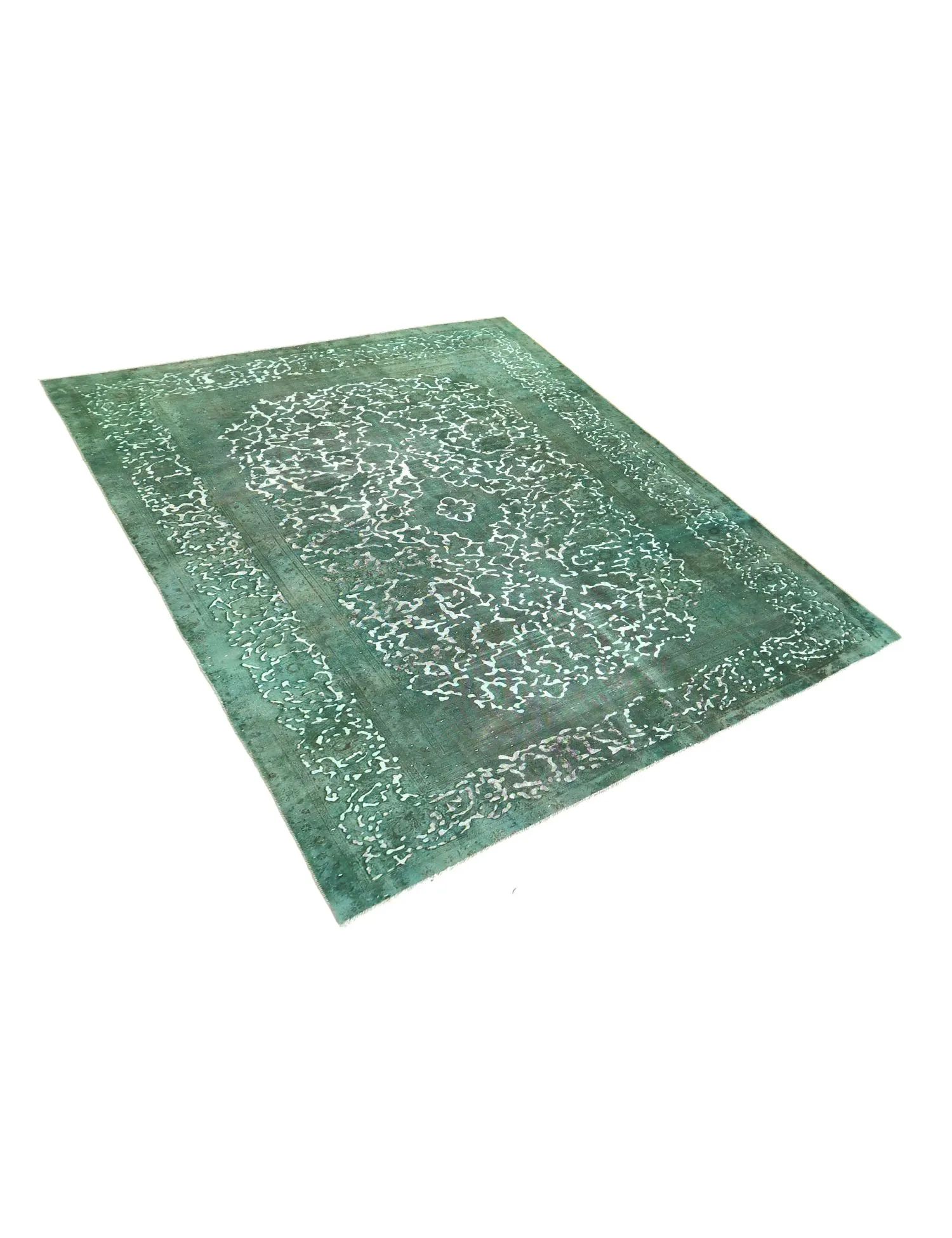 Persian Vintage Carpet  green   310 x 200 cm