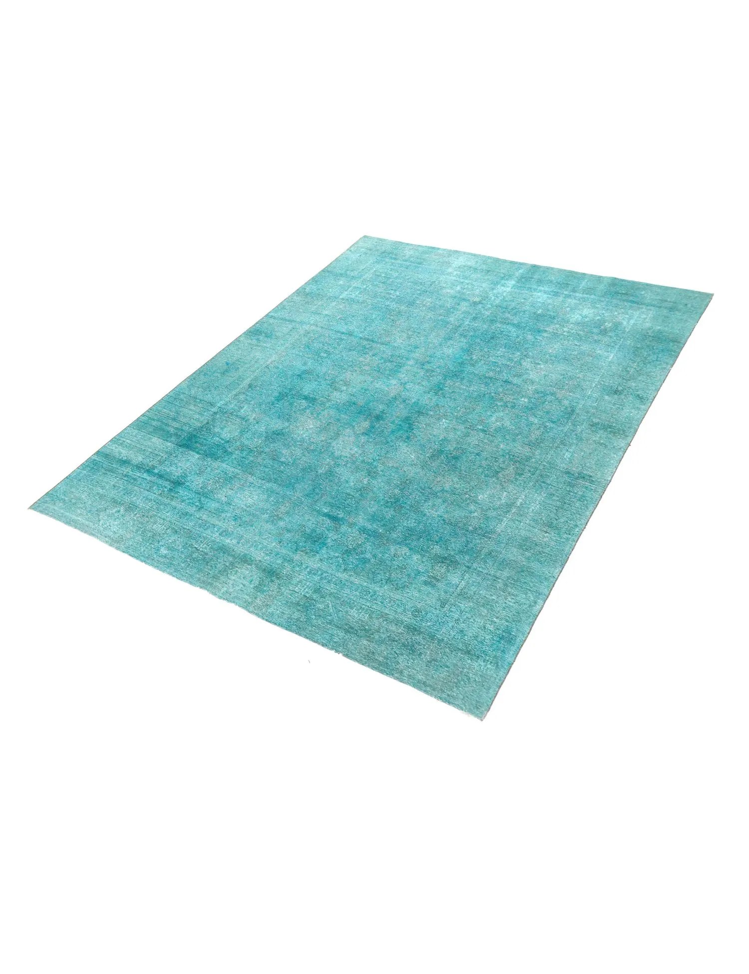 Tapis Persan vintage  bleu  350 x 273 cm