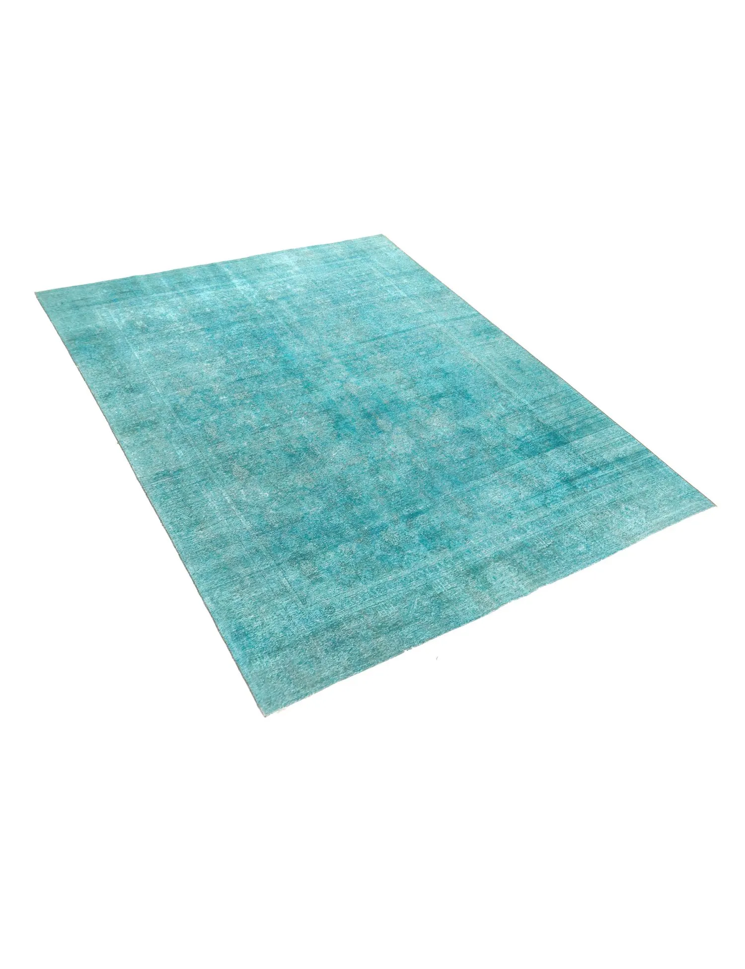 Tapis Persan vintage  bleu  350 x 273 cm