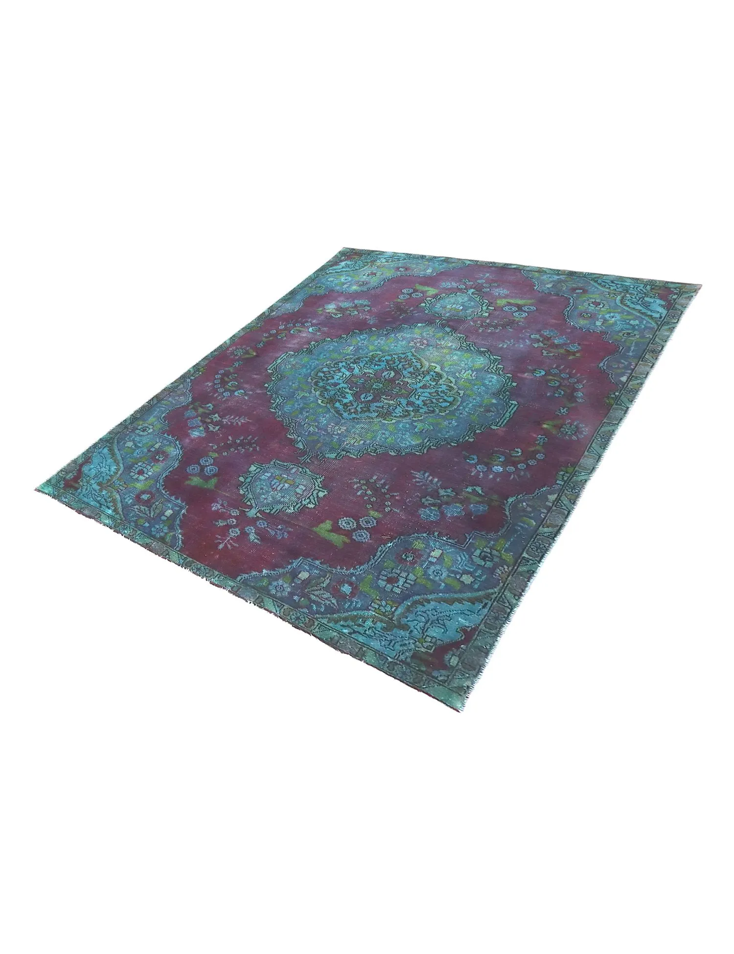 Persisk Vintagetæppe  lilla  246 x 162 cm