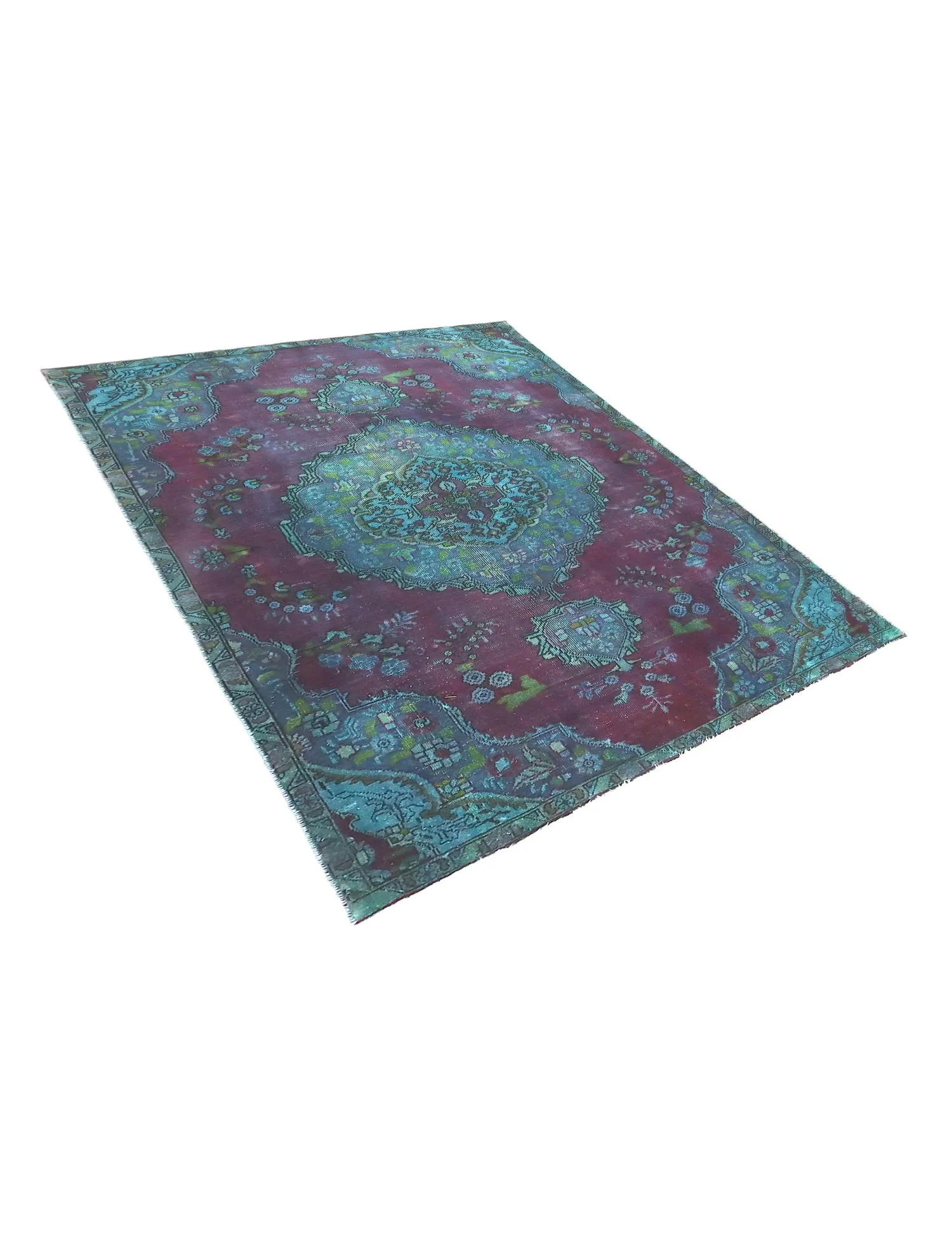 Persisk Vintagetæppe  lilla  246 x 162 cm