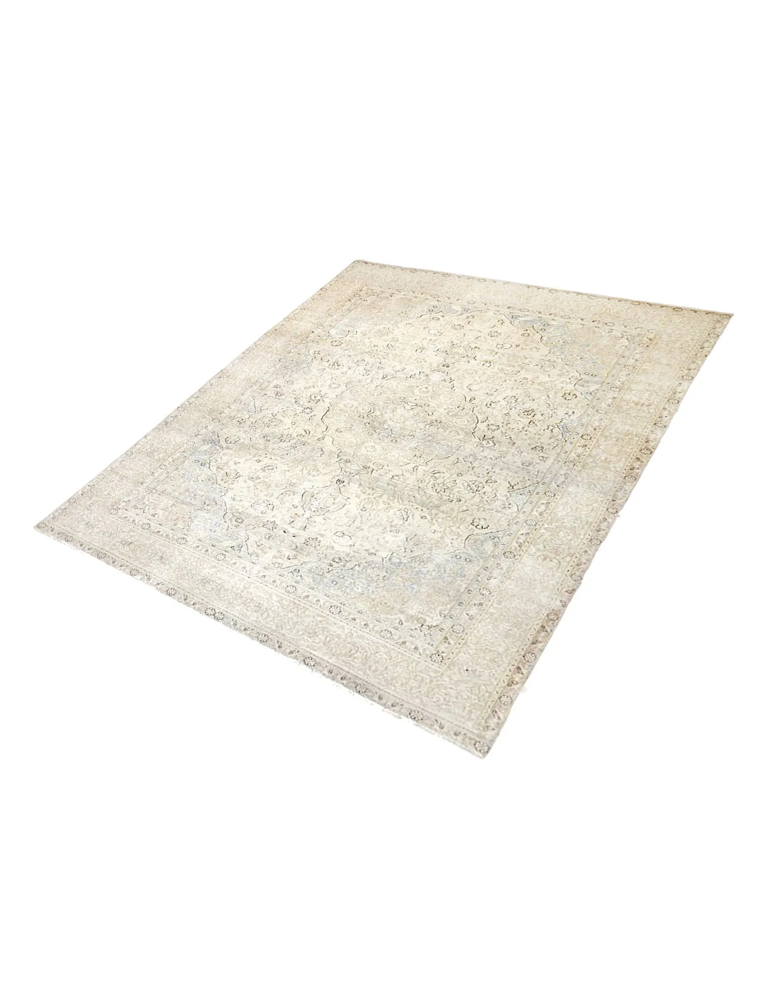 Tapis Persan vintage  beige  368 x 289 cm