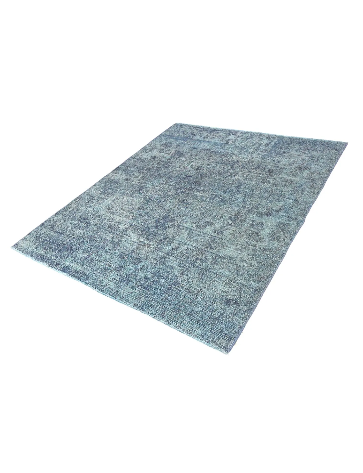 Tapis Persan vintage  bleu  204 x 147 cm