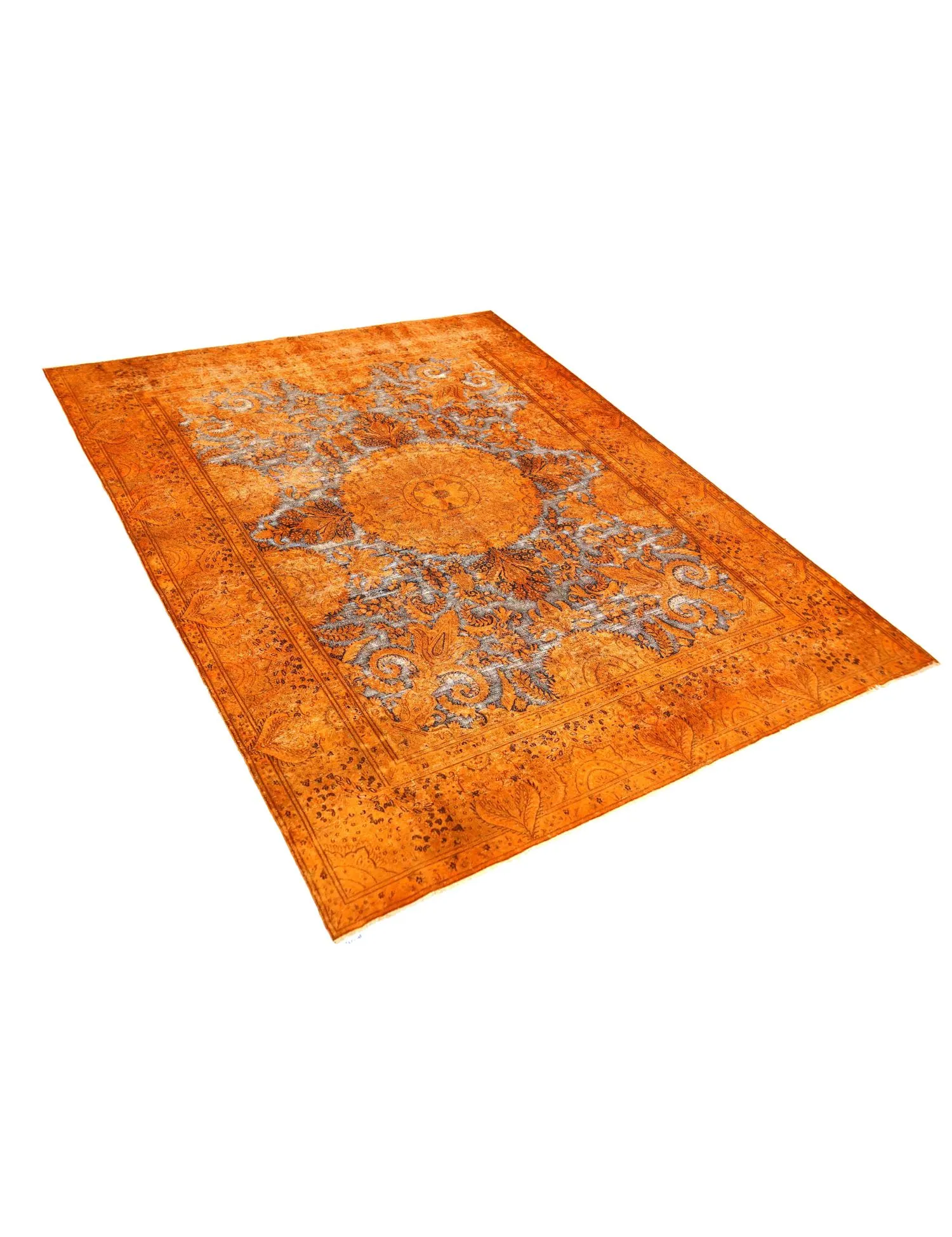 Persisk Vintagetæppe  orange  360 x 260 cm